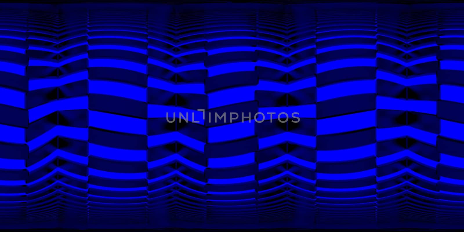 3d illustration, 3d rendering, vr 360 panorama abstract images of the geometry background