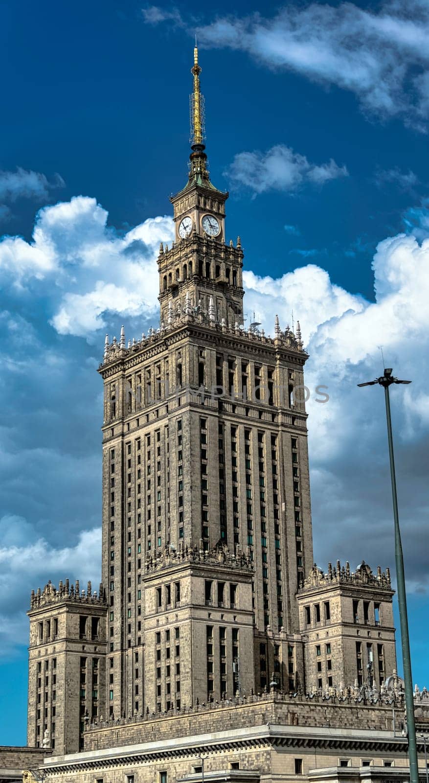 Palace of Culture and Science in Warsaw, Masovia, Poland