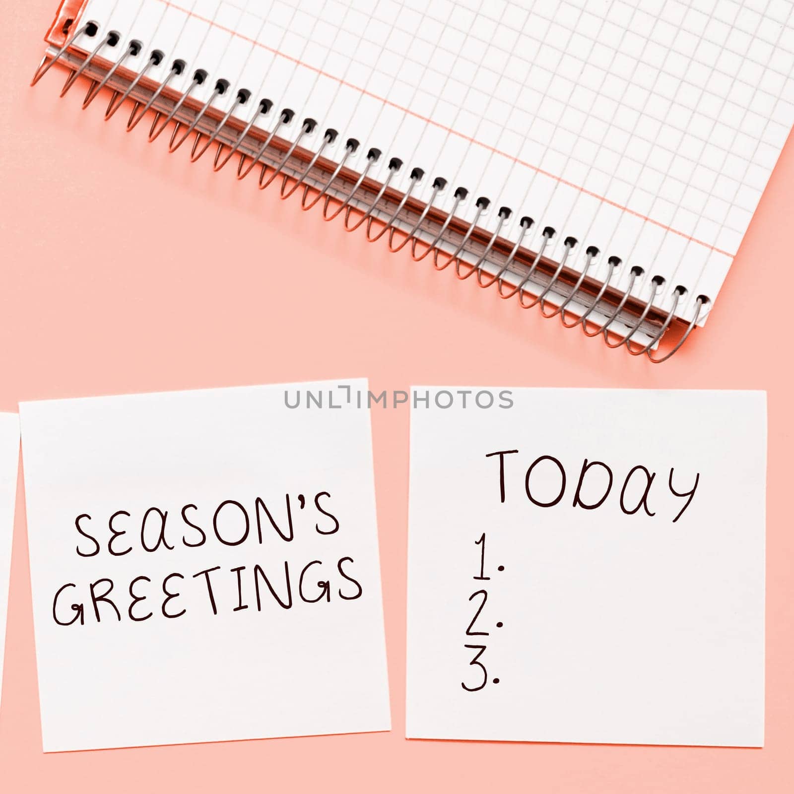 Handwriting text Season's Greetings, Business idea Used as an expression of goodwill during festivities