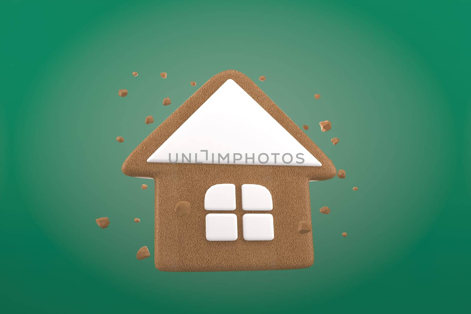3d illustration for new year holidays and Christmas