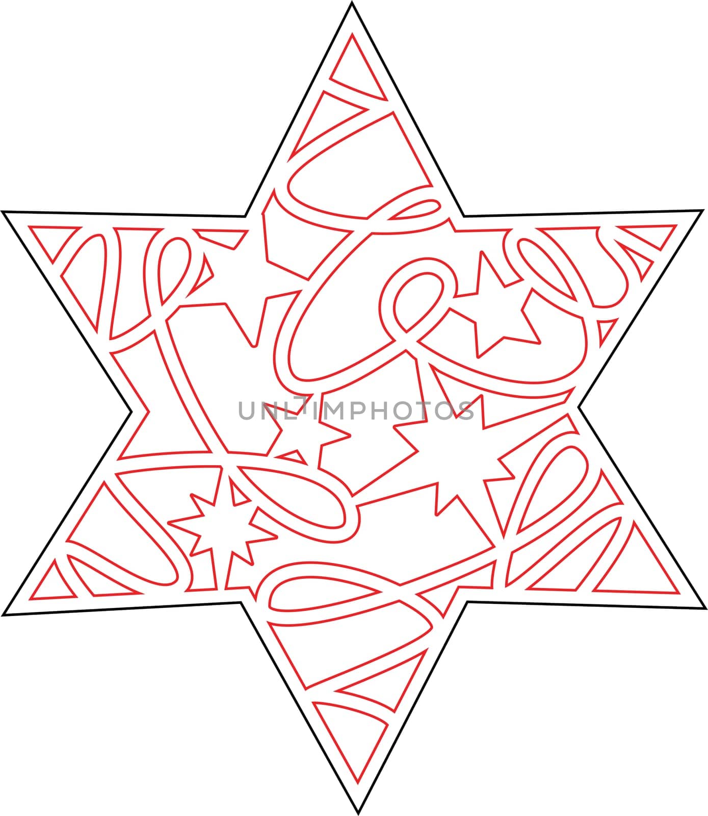 Christmas Tree Decoration Digital Vector File for Laser Cutter. Christmas Decoration.