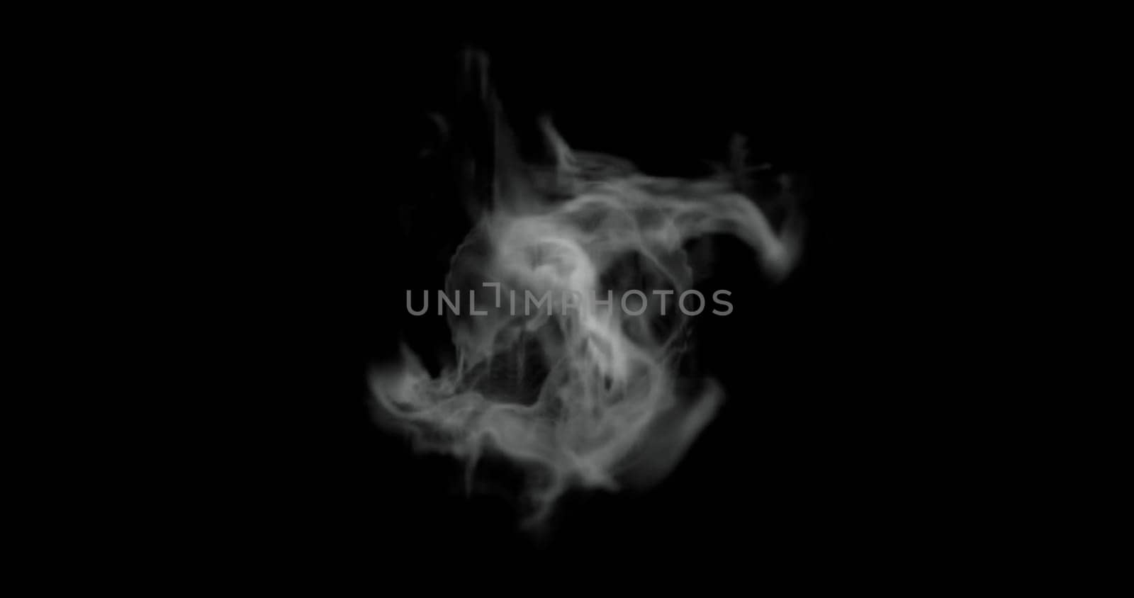 isolated steam or gas smoke texture for fire or hot temperature