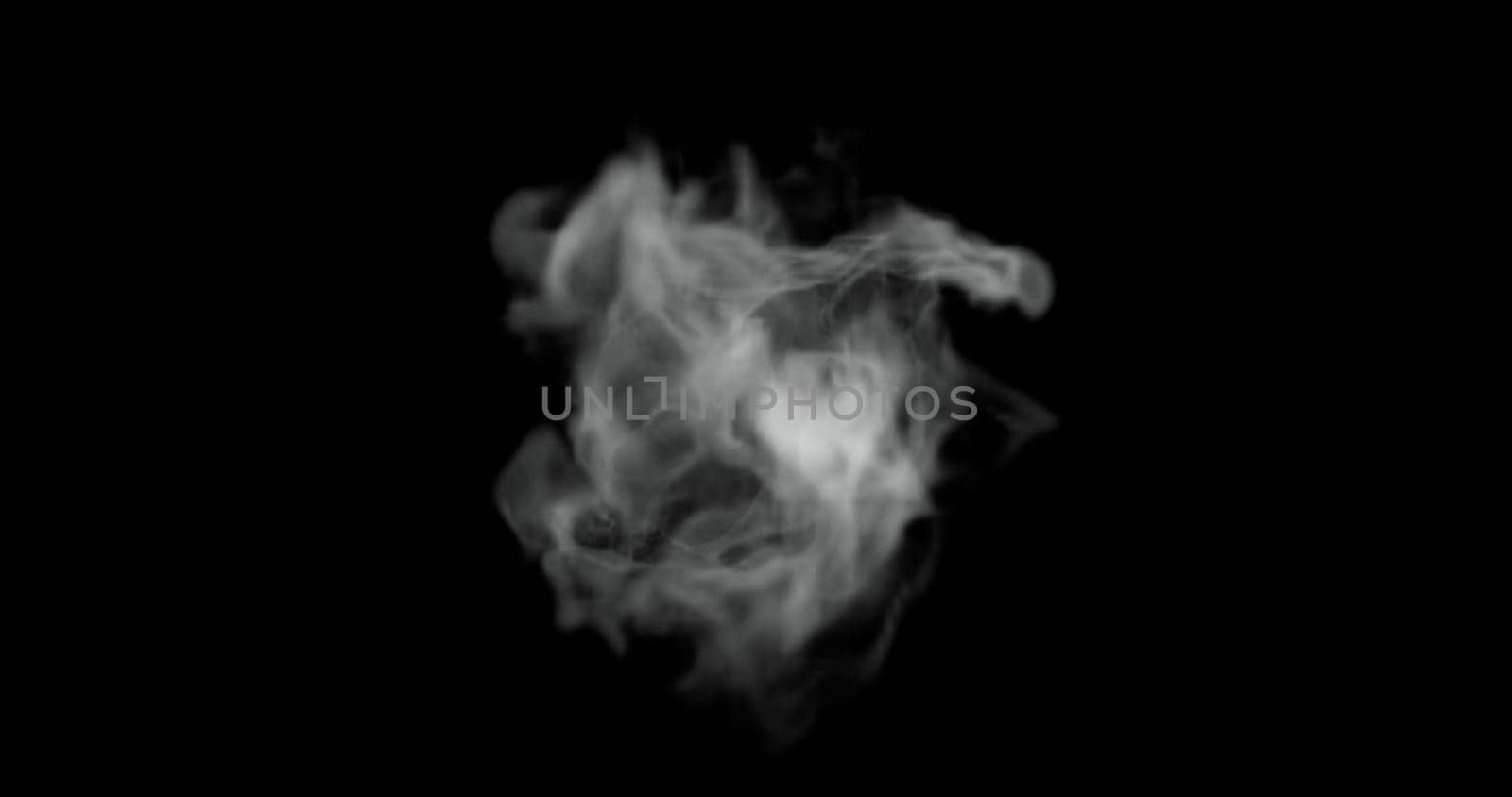 isolated steam or gas smoke texture for fire or hot temperature