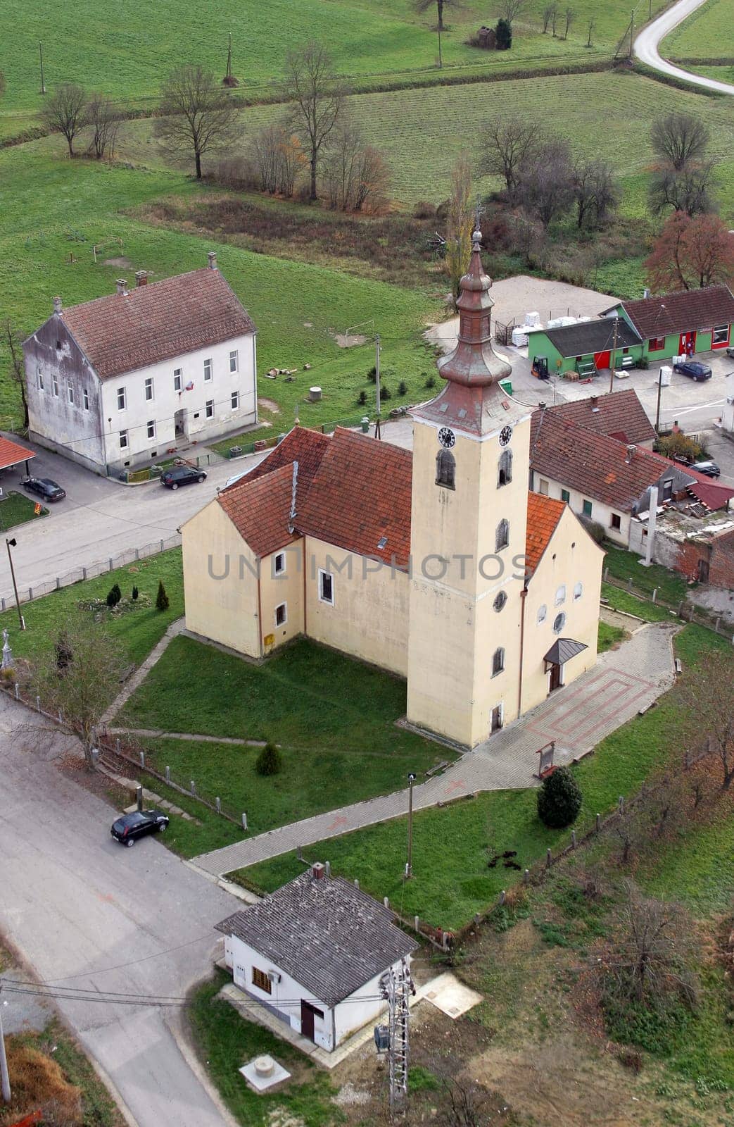 Parish Church of the Visitation of the Virgin Mary in Cirkvena, Croatia