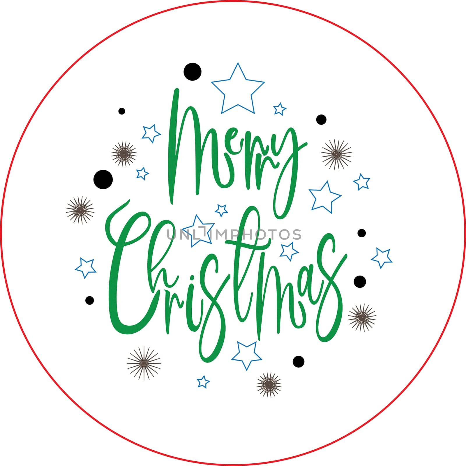 Christmas Coaster Digital Vector File for Laser Cutter. Christmas Decoration.