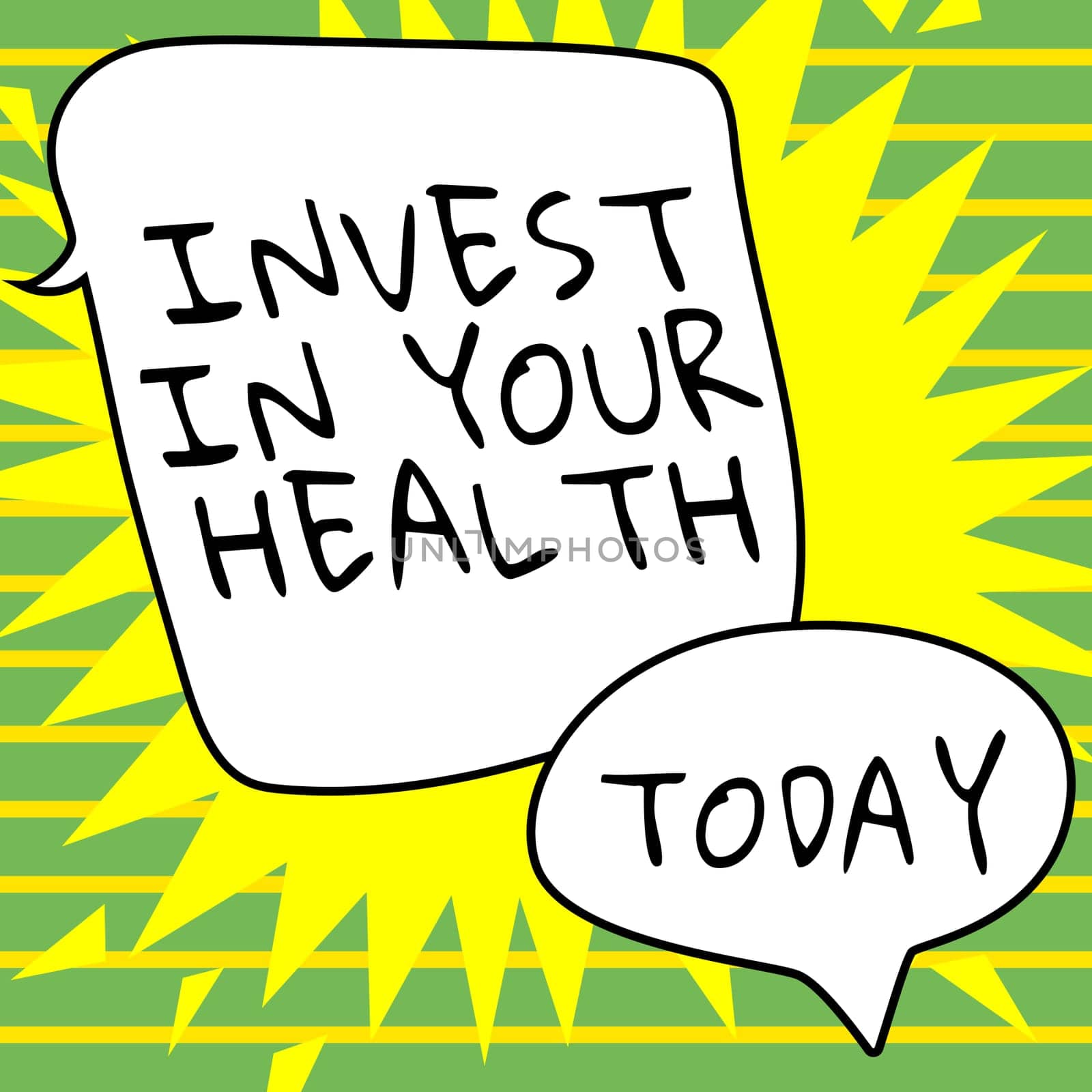 Handwriting text Invest In Your Health, Business concept Live a Healthy Lifestyle Quality Food for Wellness