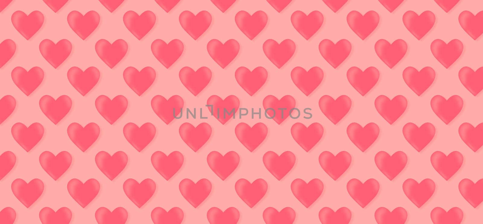 Red heart shape on abstract light glitter background in love concept for Valentine's Day with sweet and romantic moment.
