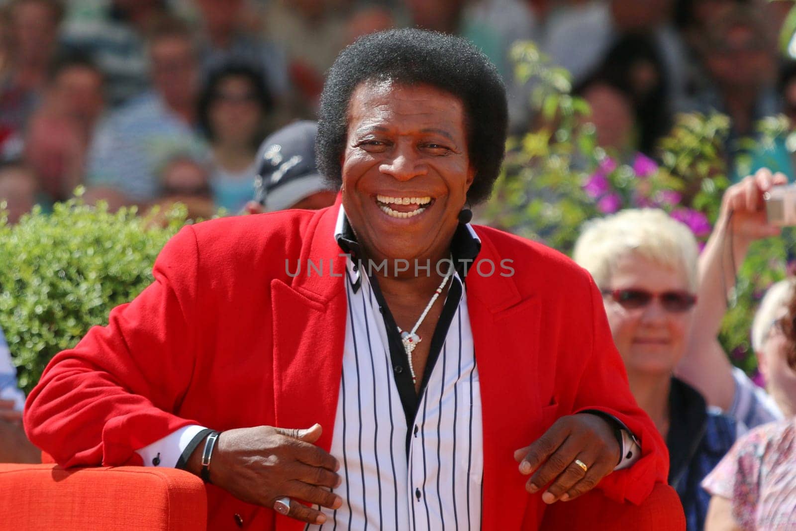 Roberto Blanco (singer/ musician) - ARD-TV-show "Always again on Sundays"". The entertainment show on Sunday morning at Europapark Rust with Stefan MROSS from 14.06.2015"
