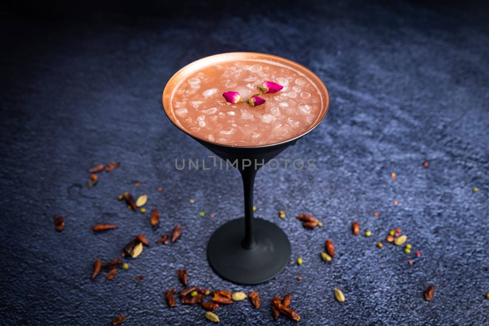 Famous and tasted coktail in a beautiful glass