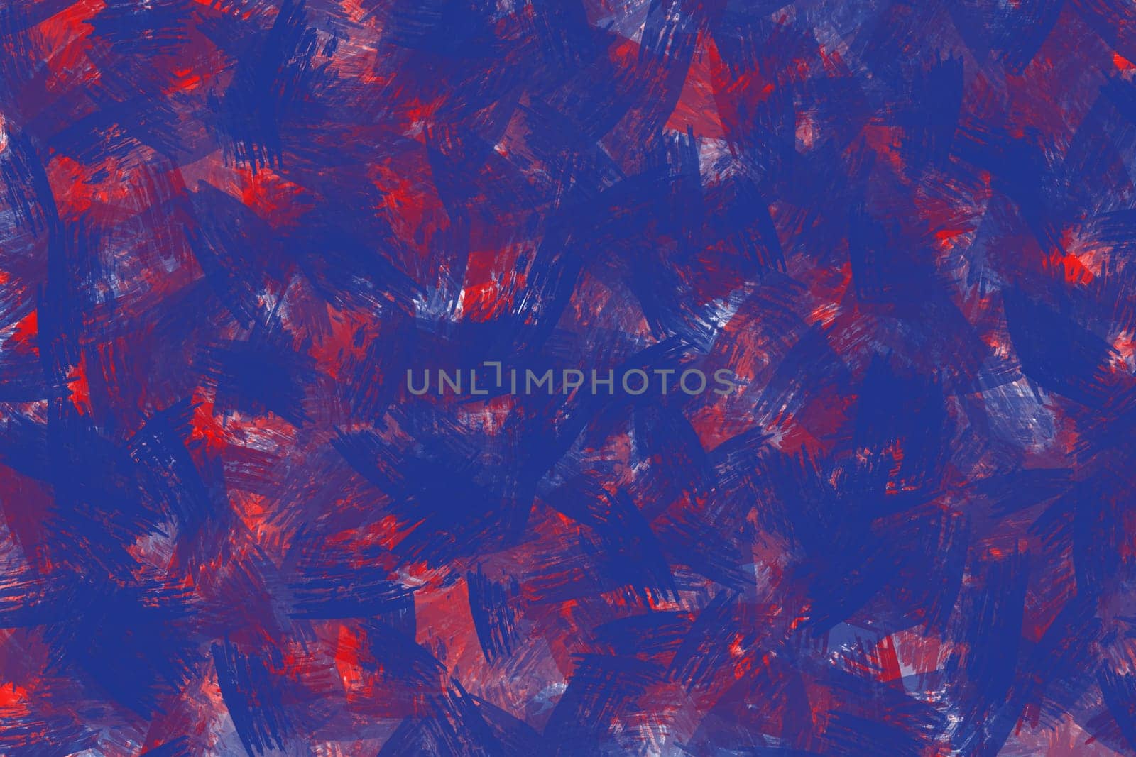 Pattern as background in blue and red