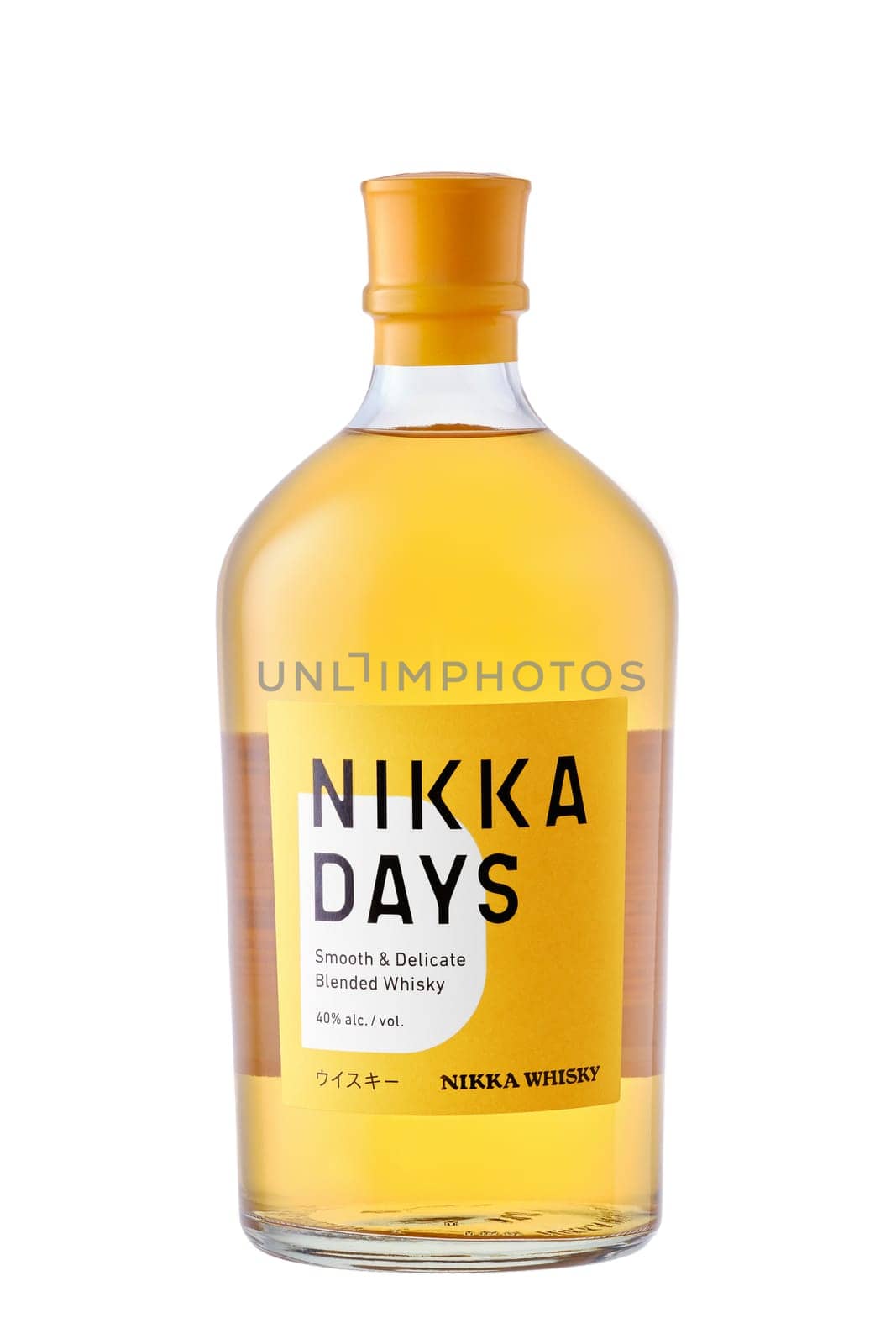 Minsk, Belarus, December 31, 2022 - Bottle of Japanese whisky Nikka Days