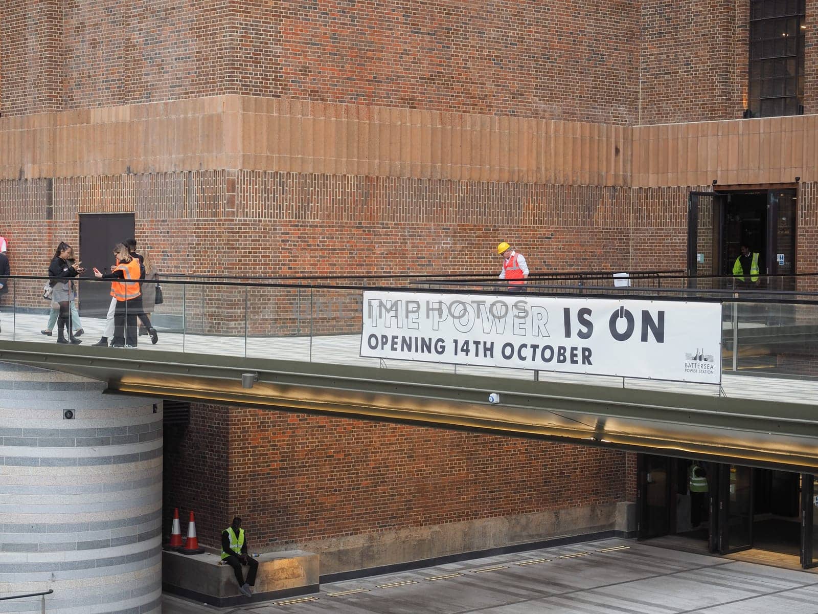 LONDON, UK - CIRCA OCTOBER 2022: The Battersea Power Station is reopening on the 14th of October