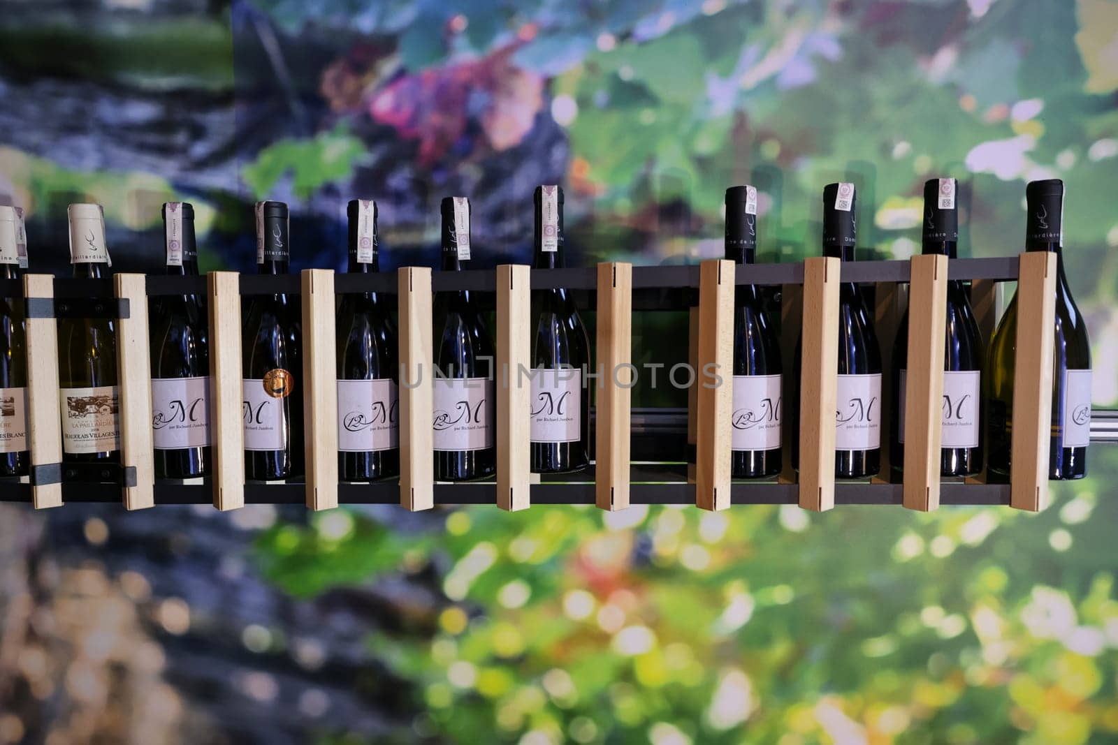 Cracow, Poland - November 17, 2022: International Wine Trade Fair ENOEXPO in Cracow. Producers of wine from all around the world meet the importers distributors and representatives.