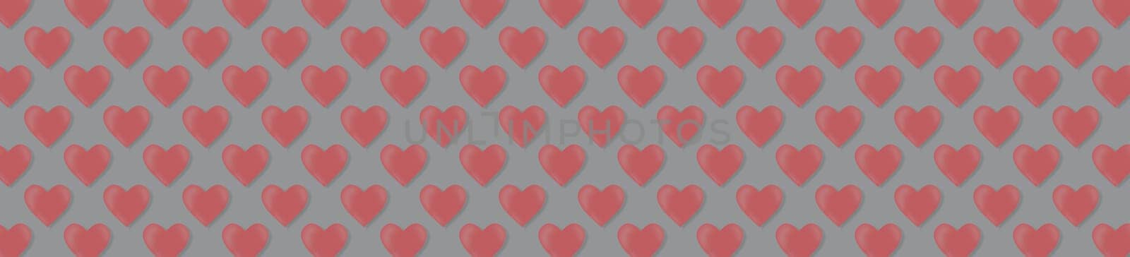 Red heart shape on abstract light glitter background in love concept for Valentine's Day with sweet and romantic moment.