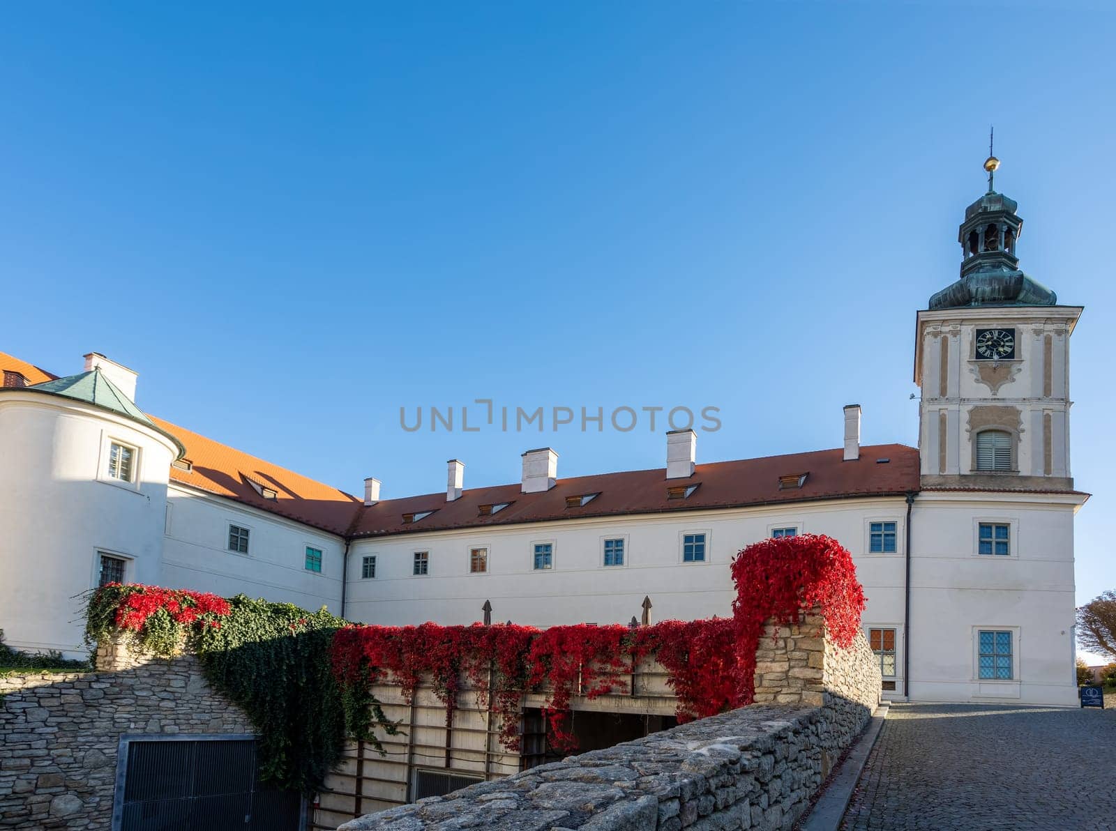 Early baroque historic building Jesuit College, Jezuitska Kolej in Kutna Hora, UNESCO site. Czech Republic