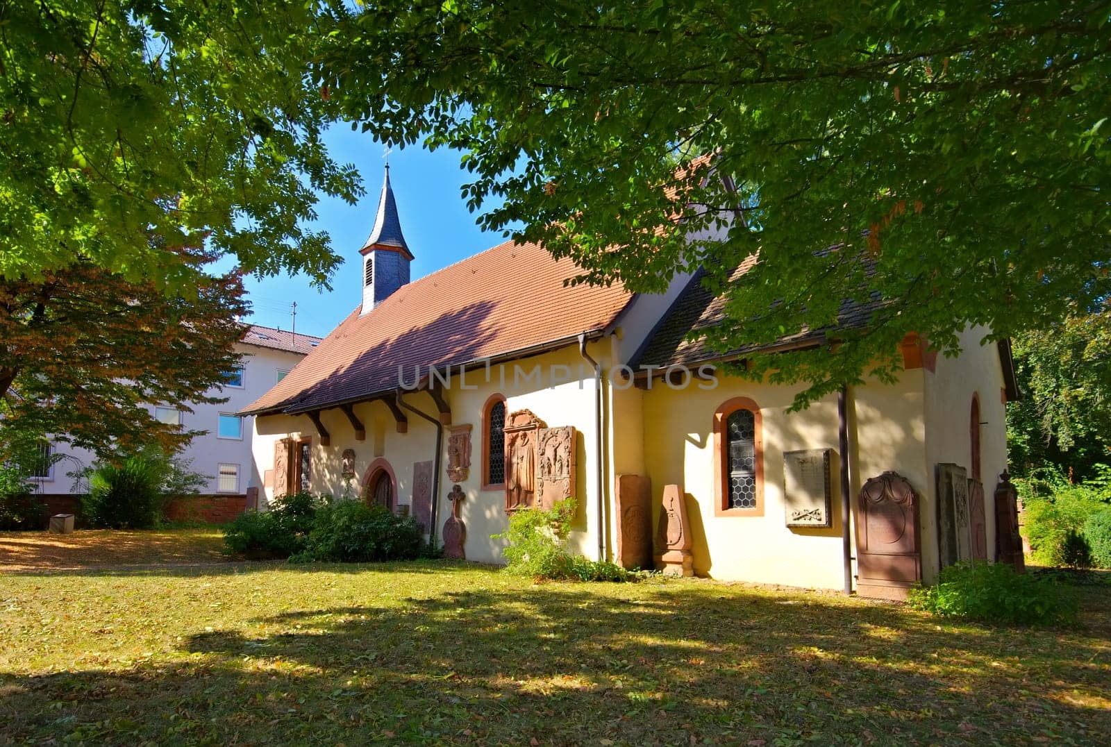 church Peterskapelle in Tauberbischofsheim, Germany, north-east of Baden-Wuerttemberg