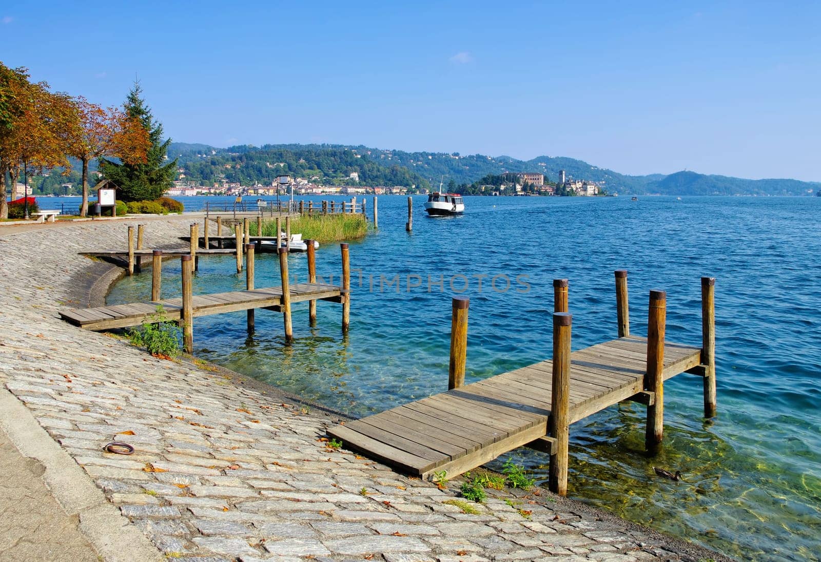 Pella, on the shore of Lake Orta in Italy