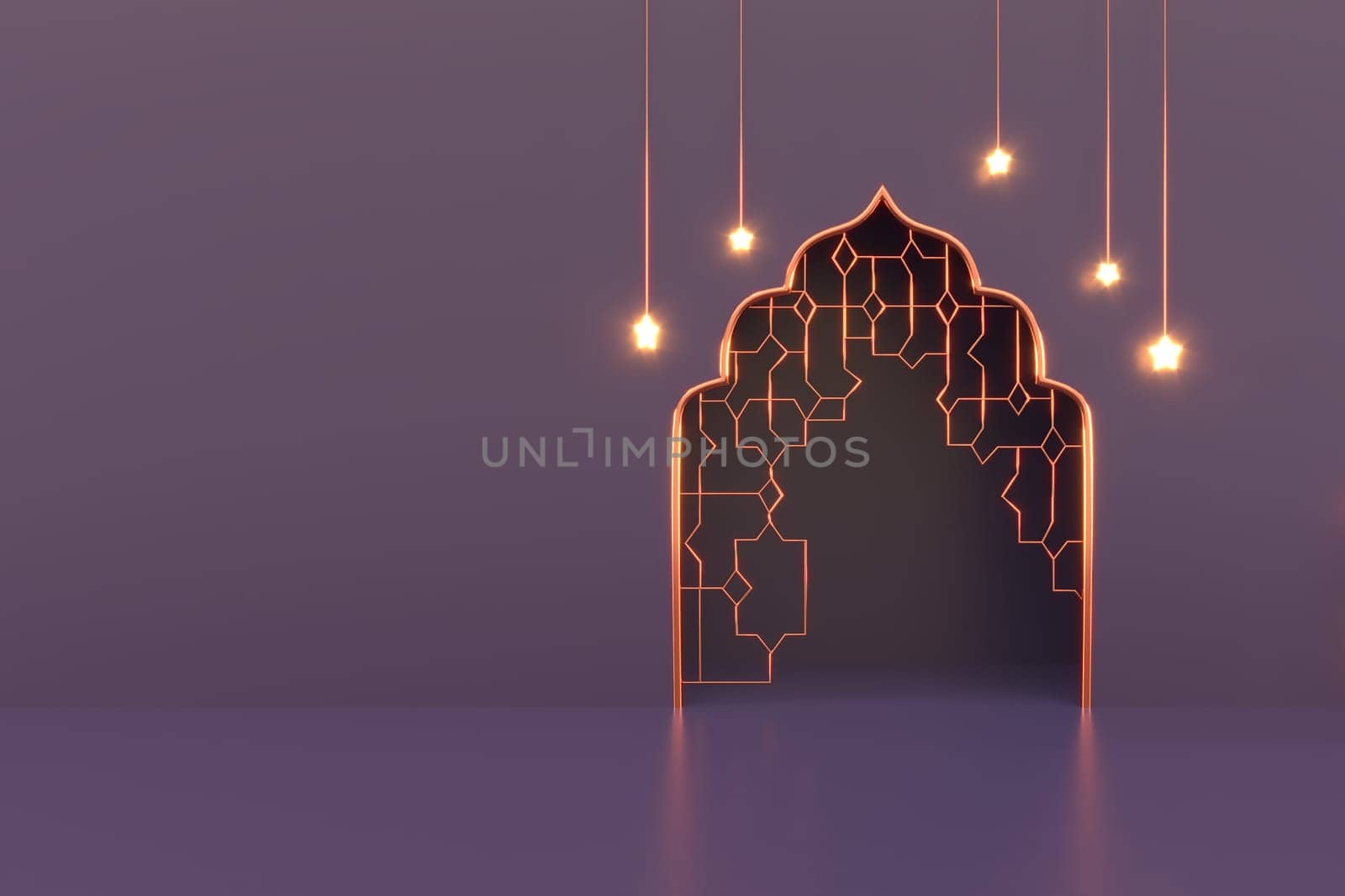 Ramadan Kareem Greeting Background Islamic 3d illustration design