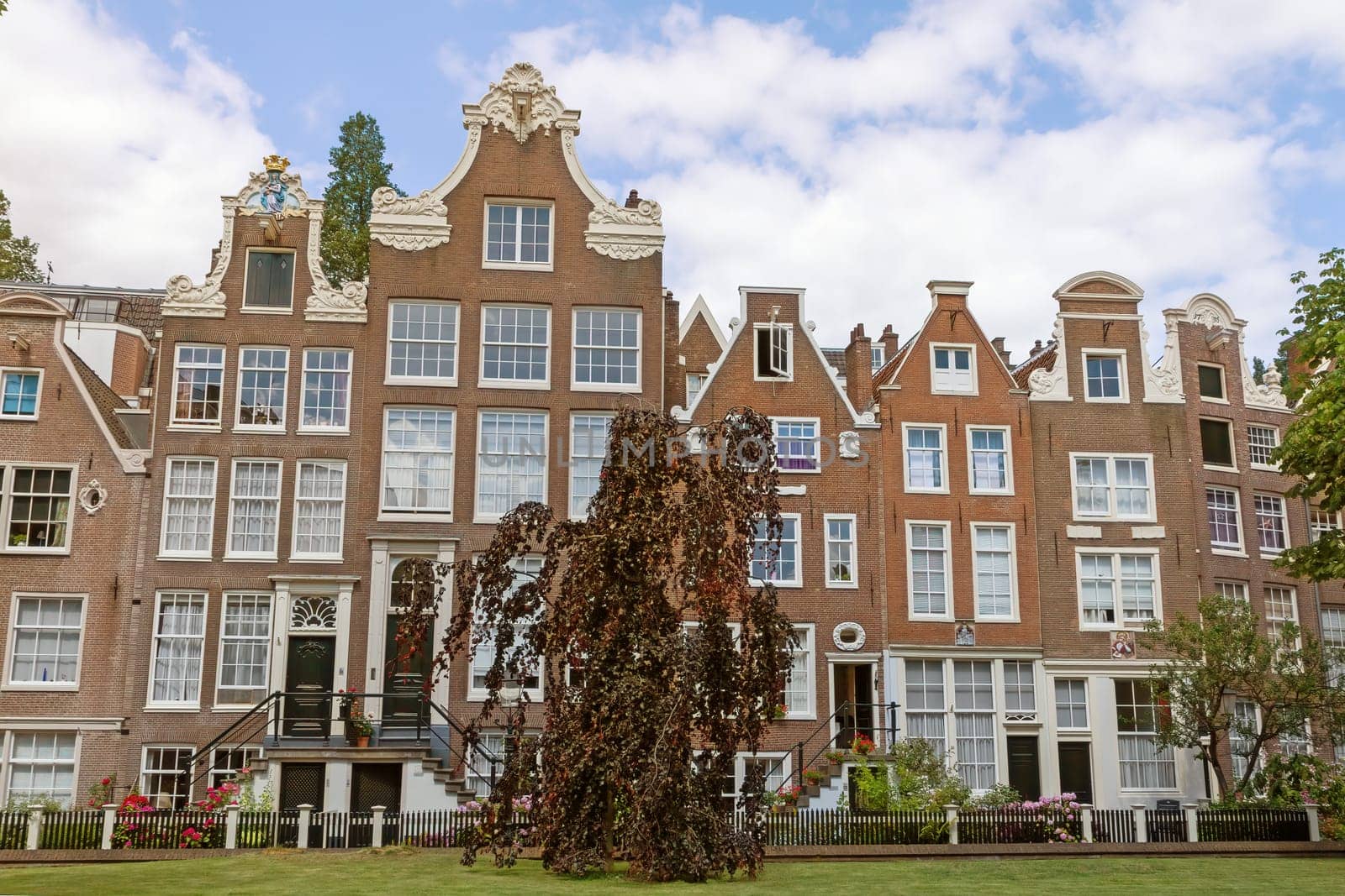 Example of Dutch architecture. Amsterdam. Netherlands.