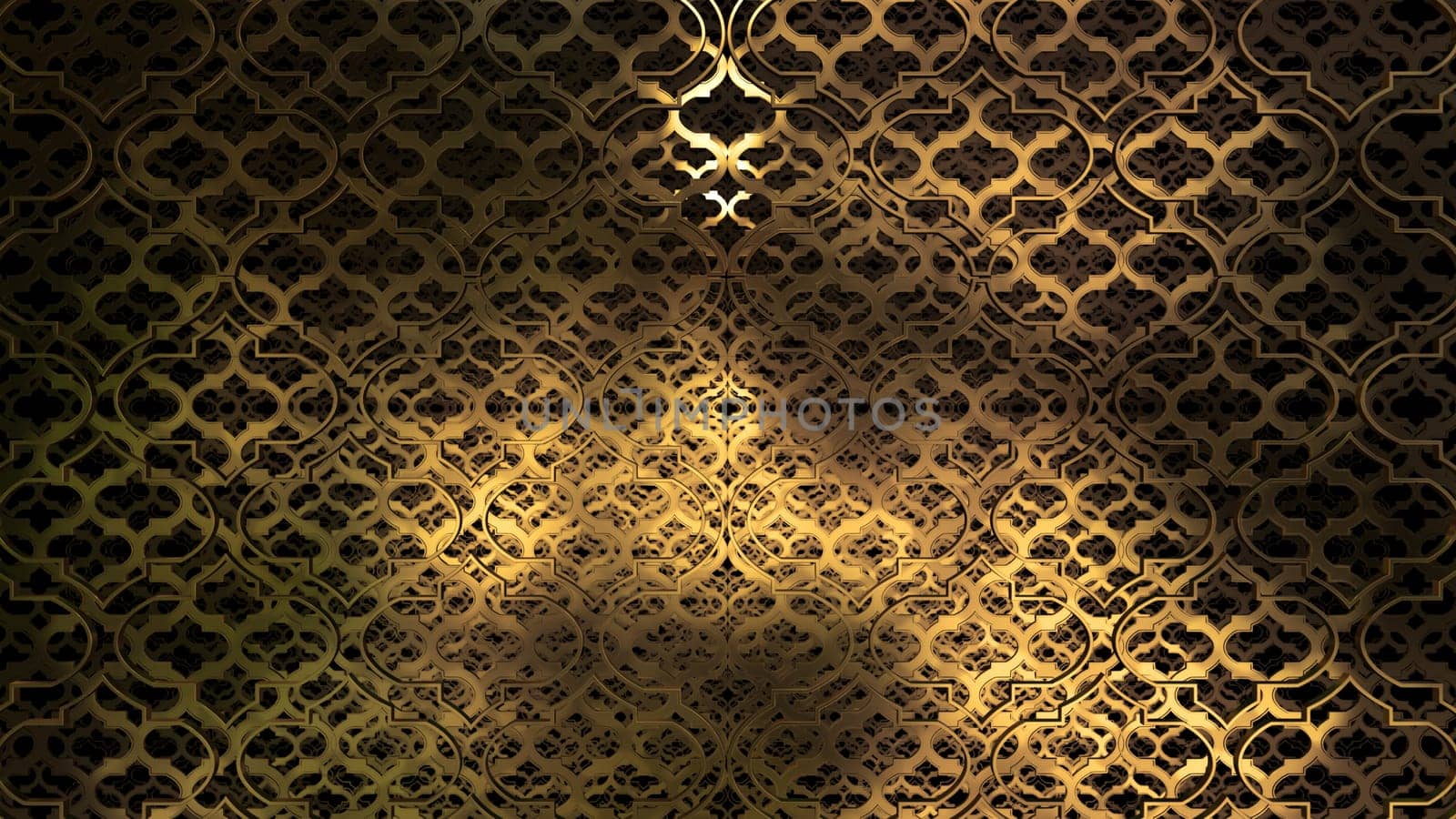 3D illustration Background for advertising and wallpaper in art deco and fashion party scene. 3D rendering in decorative concept.