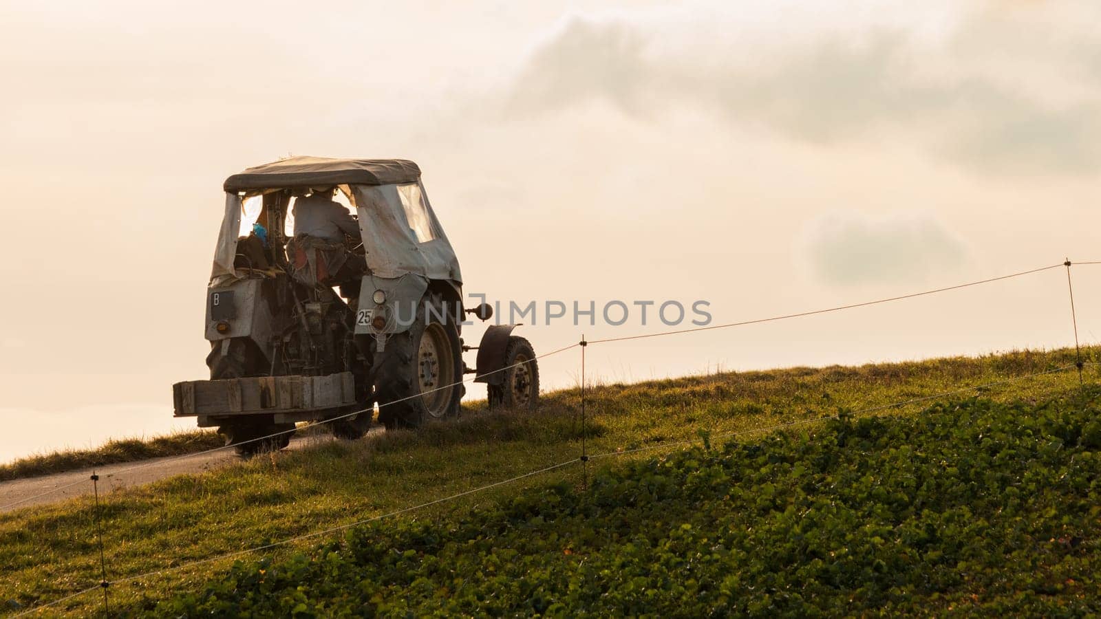 What’s a farmer without his tractor?
