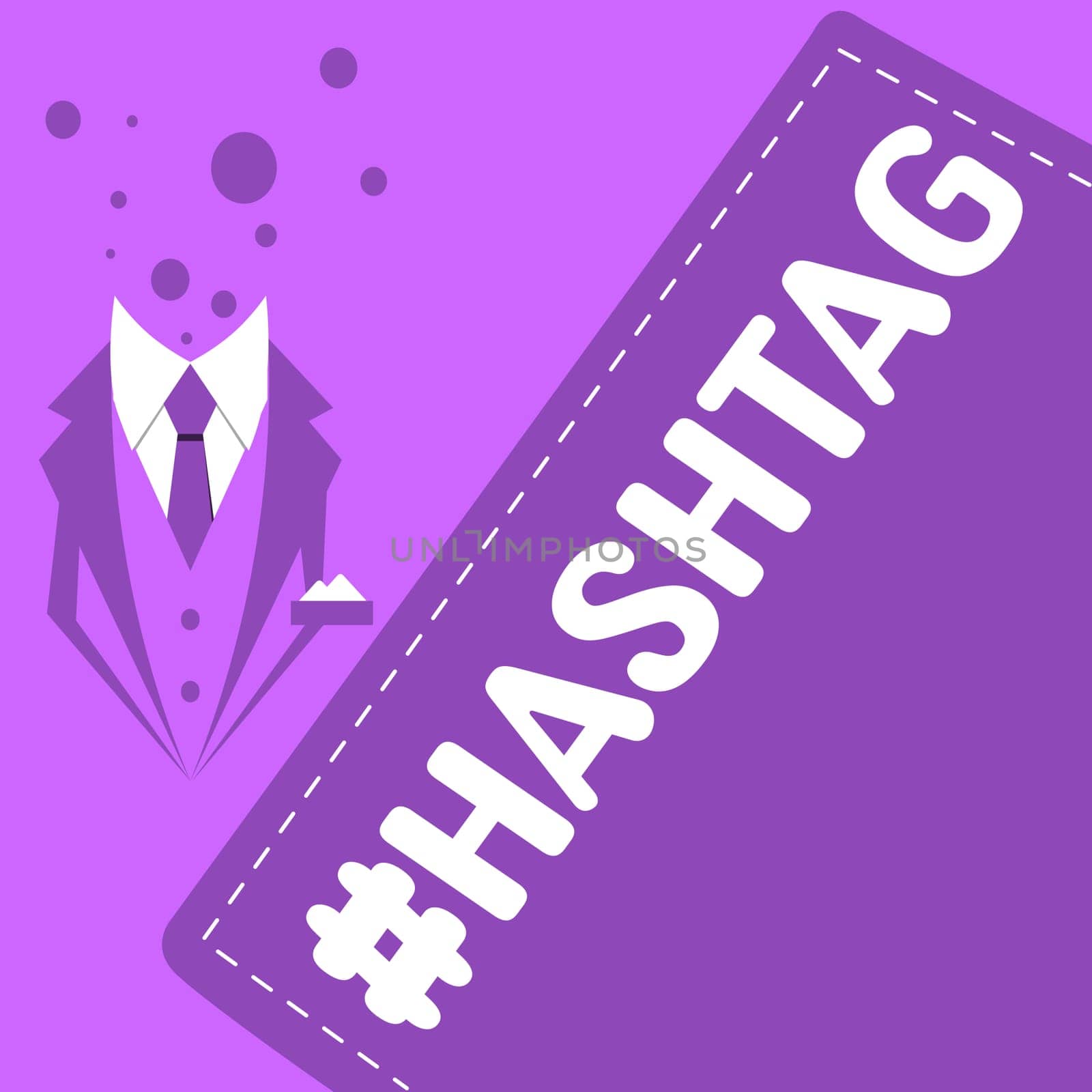 Writing displaying text Hashtag, Concept meaning Internet tag for social media Communication search engine strategy