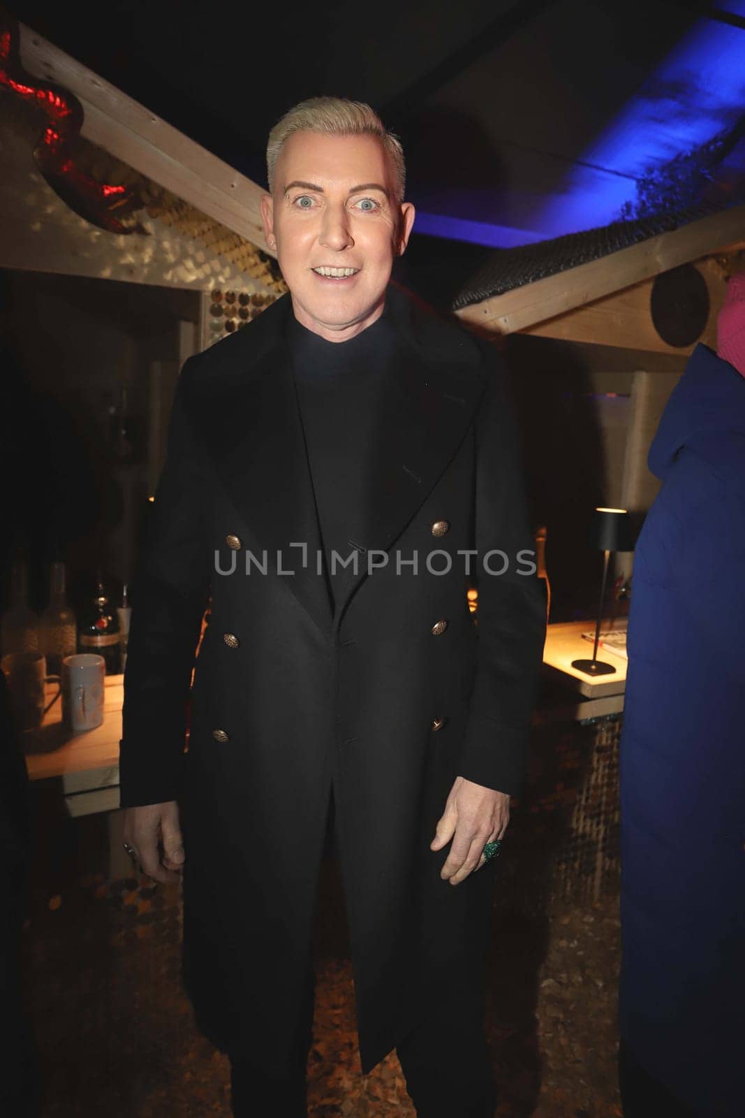 H. P. Baxxter  at a winter magic event in Hamburg in December 2022