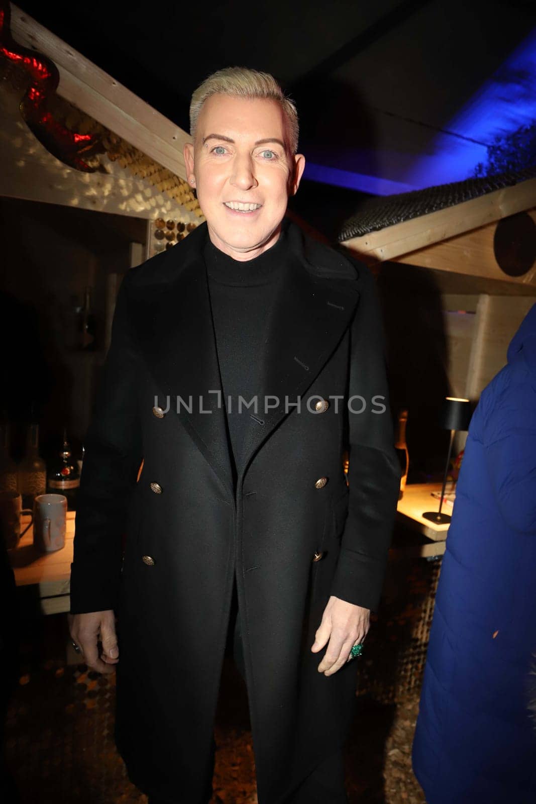 H. P. Baxxter  at a winter magic event in Hamburg in December 2022