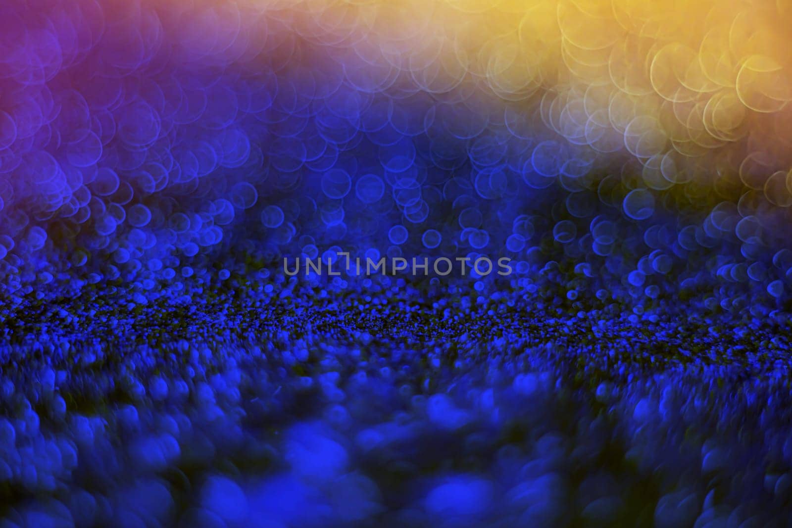 Light abstract dark bokeh christmas circle color glitter blurred black background