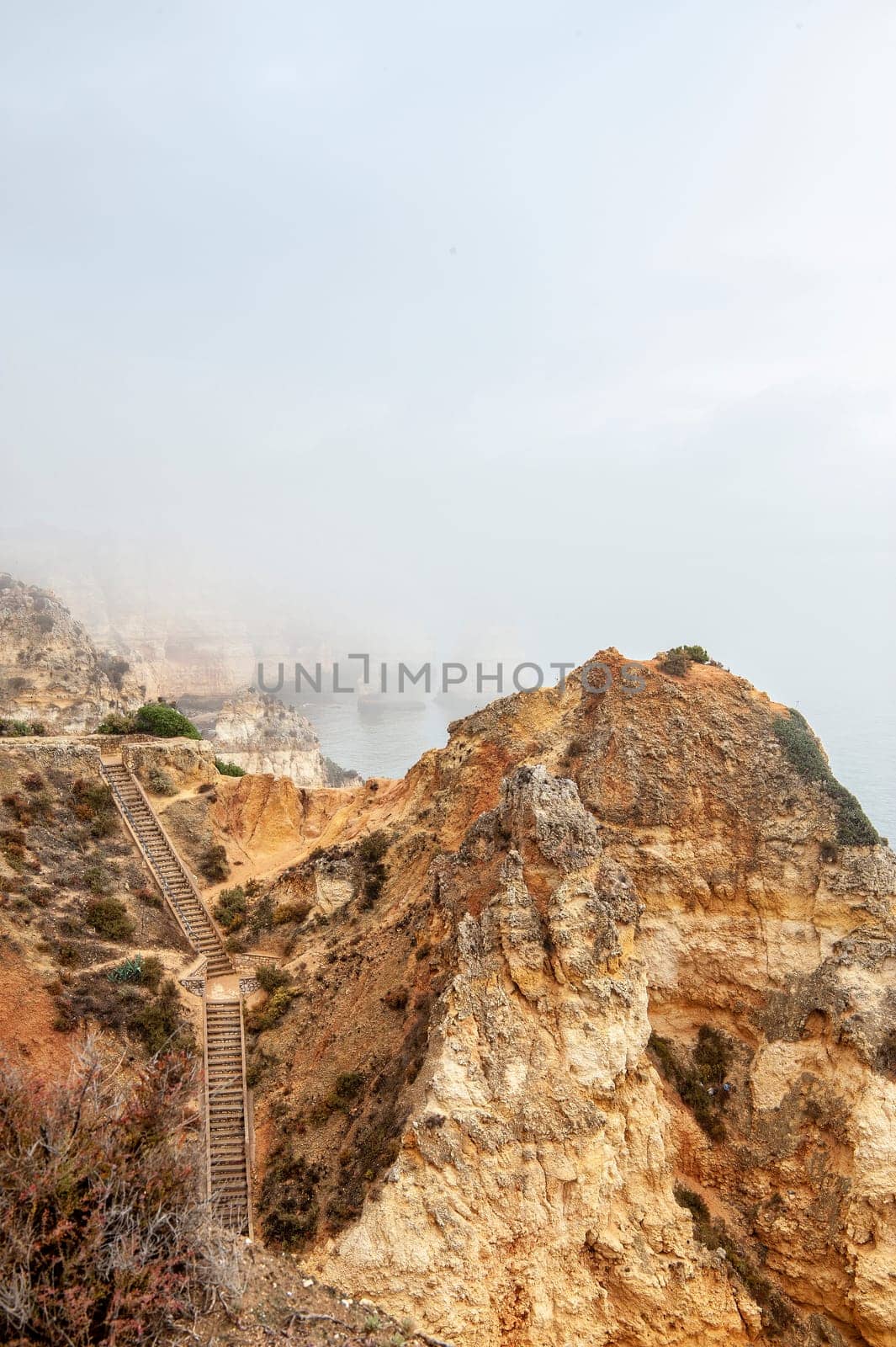 The rock formation of Ponta de Piedade - Lagos - Portugal.