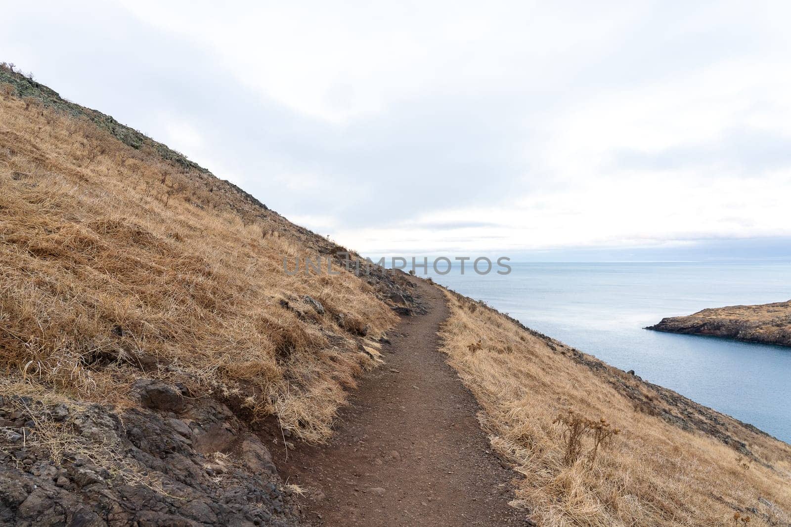 Cliffs at Ponta de Sao Lourenco. Cape is the most eastern point of Madeira island