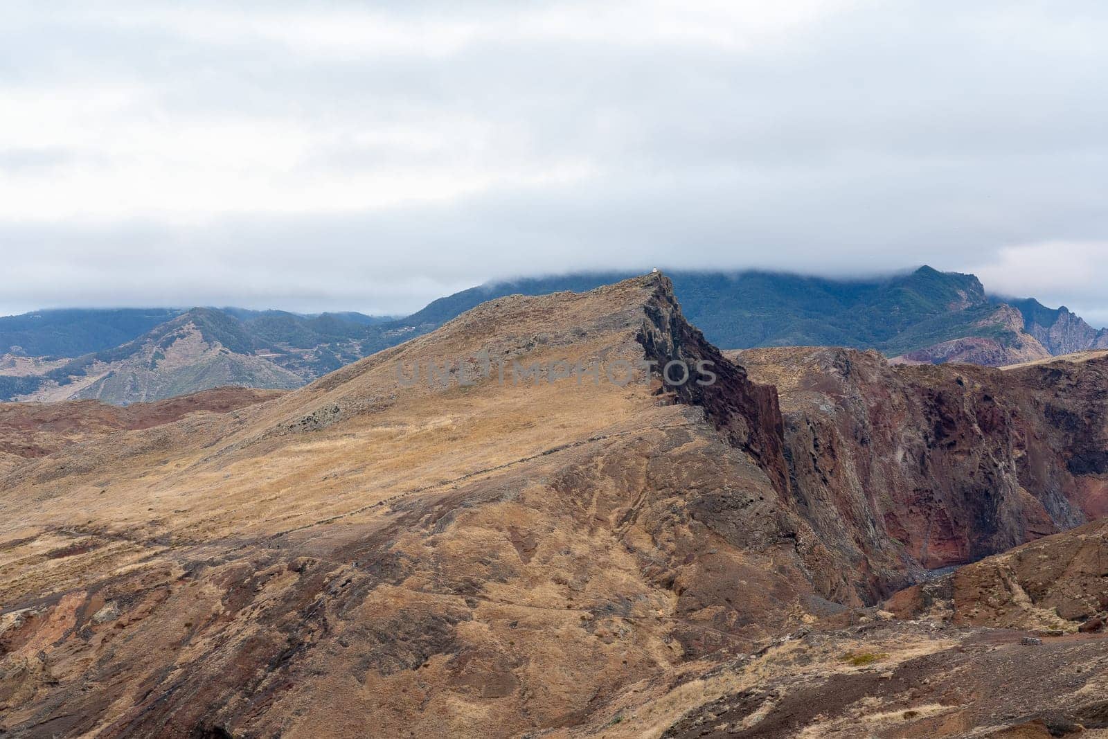 View Ponta sao lourenco madeira east point hiking path in Madeira island