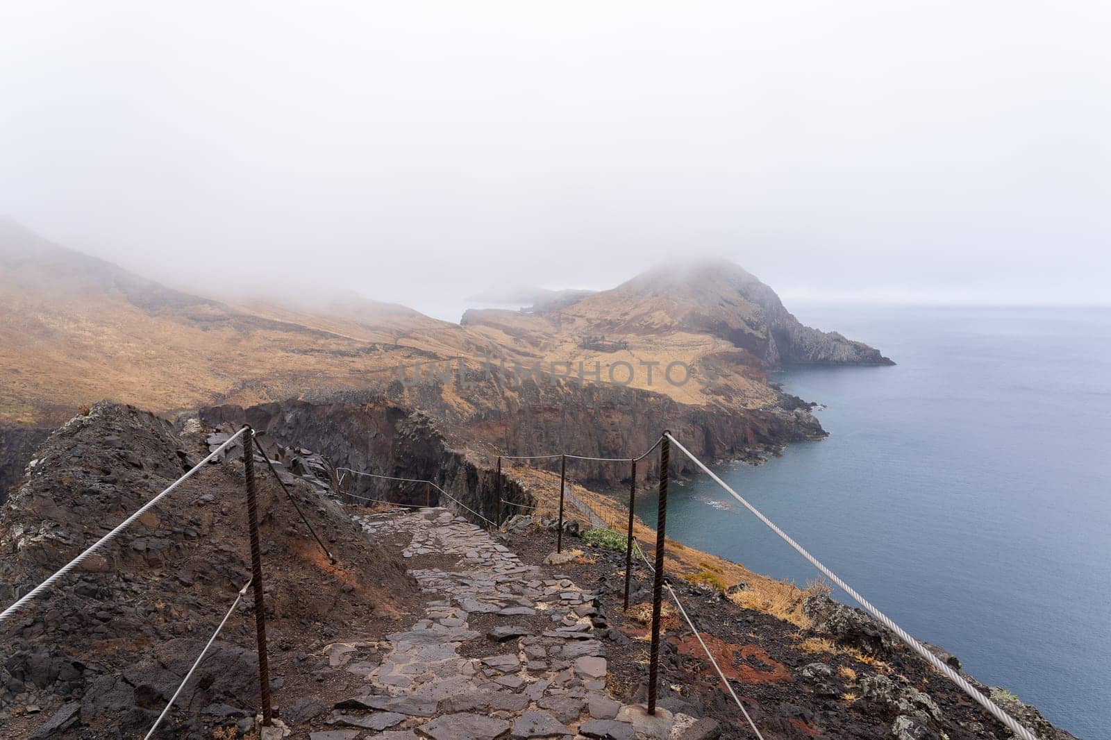 View Ponta sao lourenco madeira east point hiking path in Madeira island