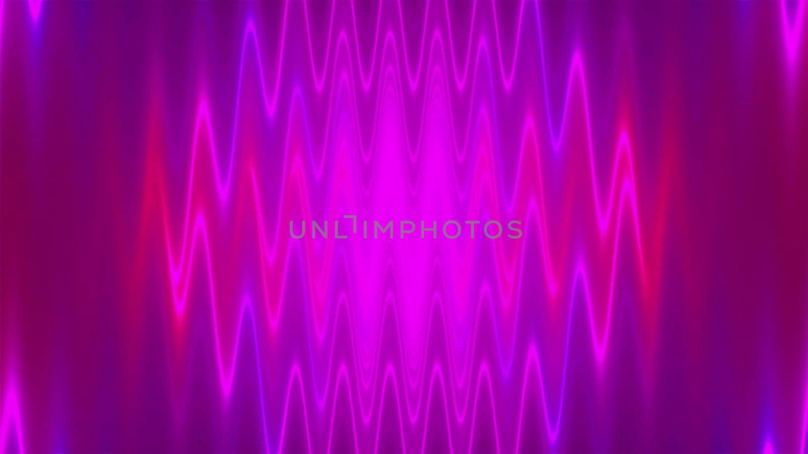 Violet wave neon. Computer generated 3d render