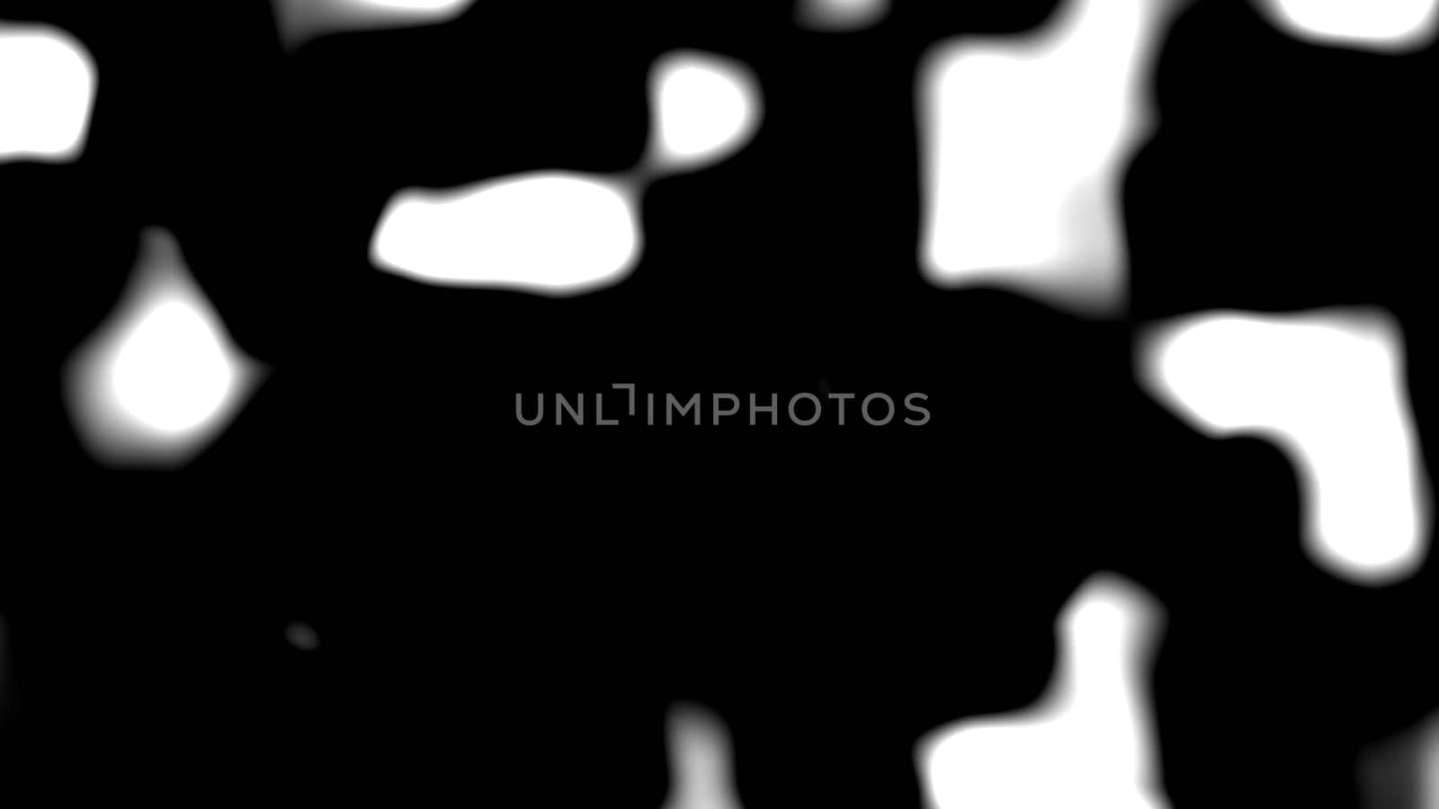 Black and white waves. Computer generated 3d render