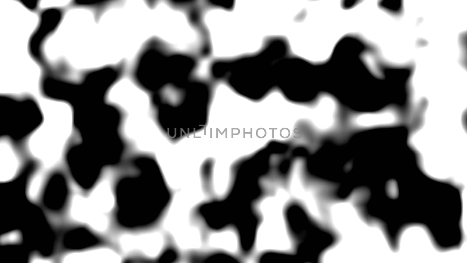 Black and white waves. Computer generated 3d render
