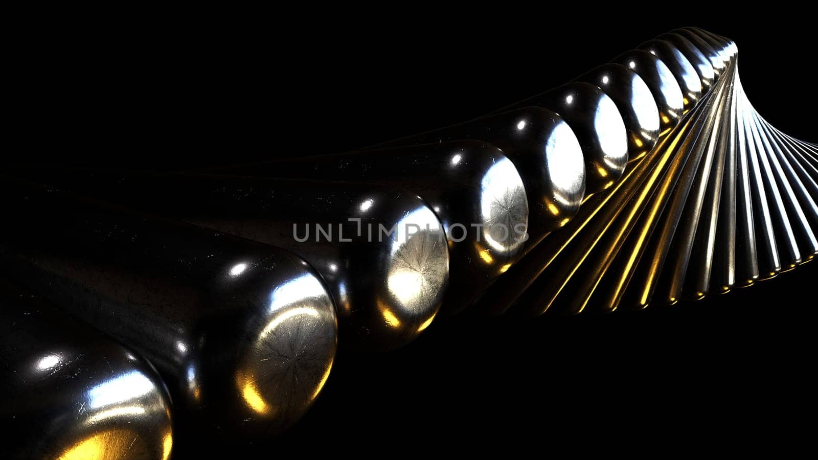 Steel cylinders. Computer generated 3d render,Steel cylinders. Computer generated 3d render