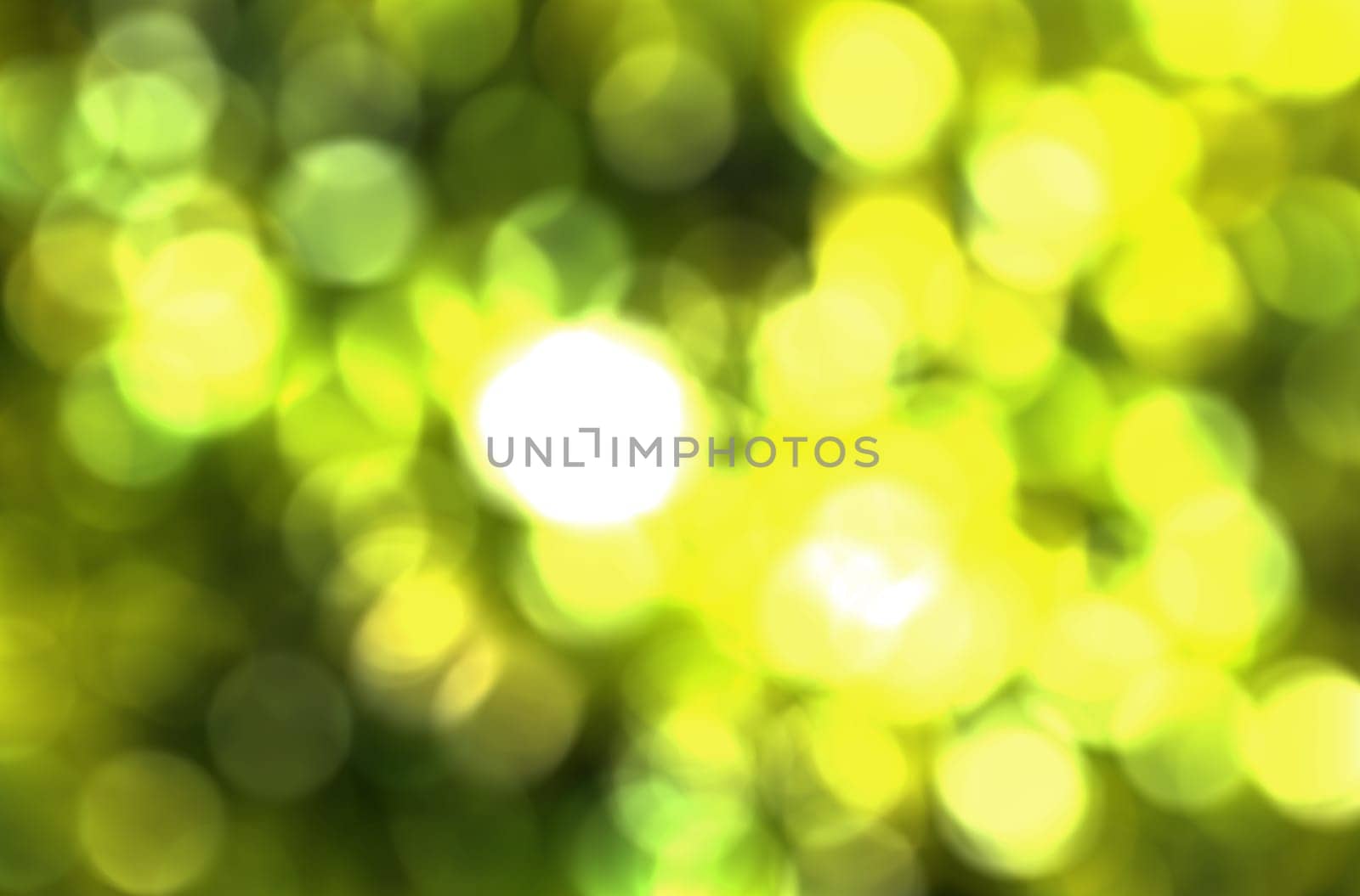 Green lights background, Green bokeh
