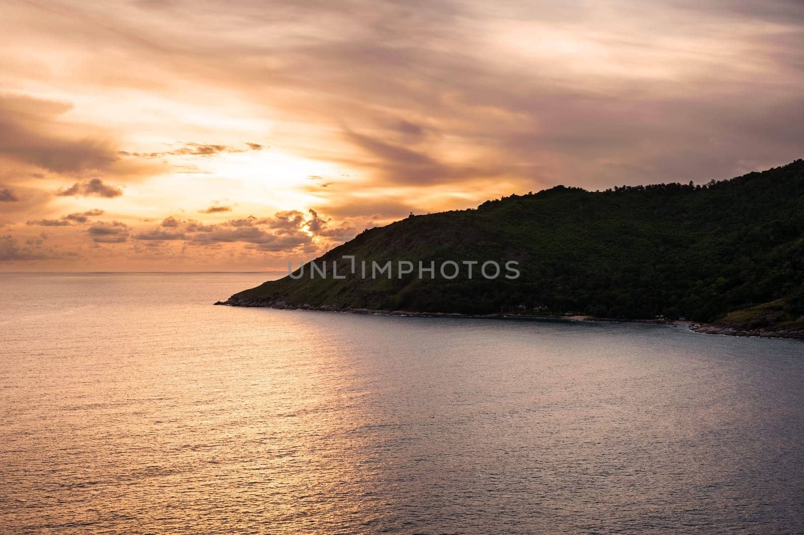 Phuket view point, Sea in Thailand, Beautiful Natural, The popular tourist destination of tourists around the world.