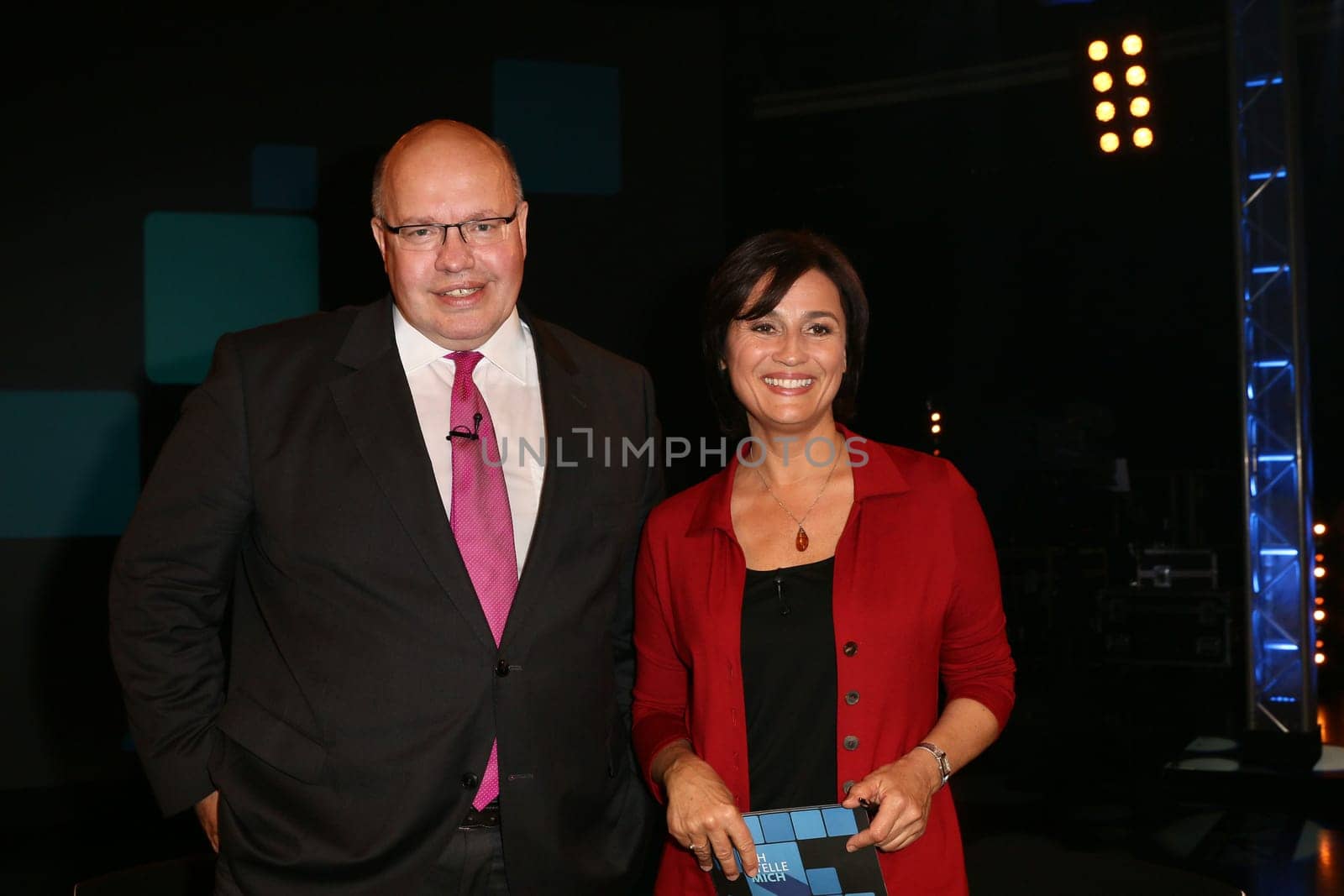Peter Altmaier,Sandra Maischberger,WDR I ask myself,WDR Studio BS1,Koeln,13.06.2015