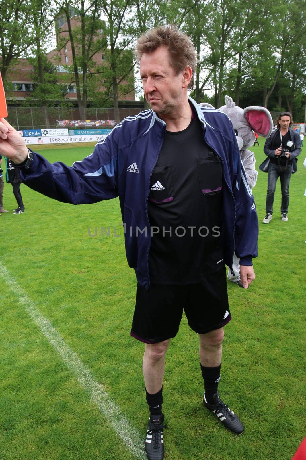 Lou Richter,The charity football game Kicking with heart at the Stadion Hoheluft,Hamburg,14.06.2015