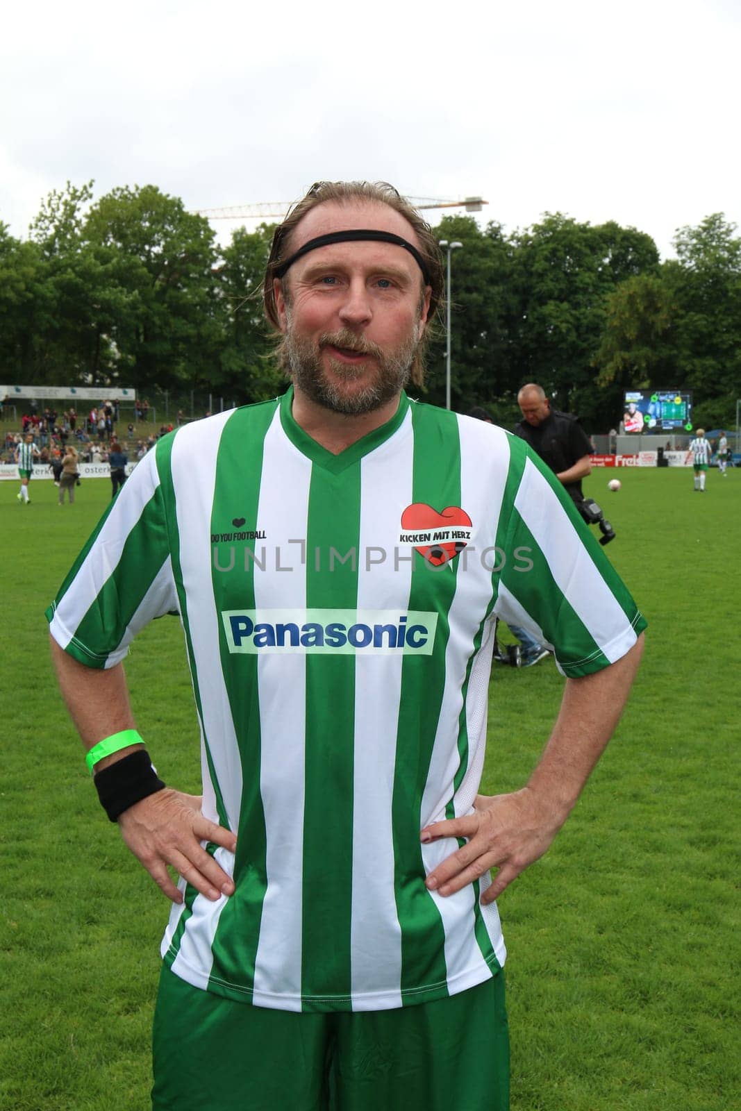 Bjarne Maedel (The Tatortreiniger),The Charity Football Game Kicking with Heart at the Stadion Hoheluft,Hamburg,14.06.2015
