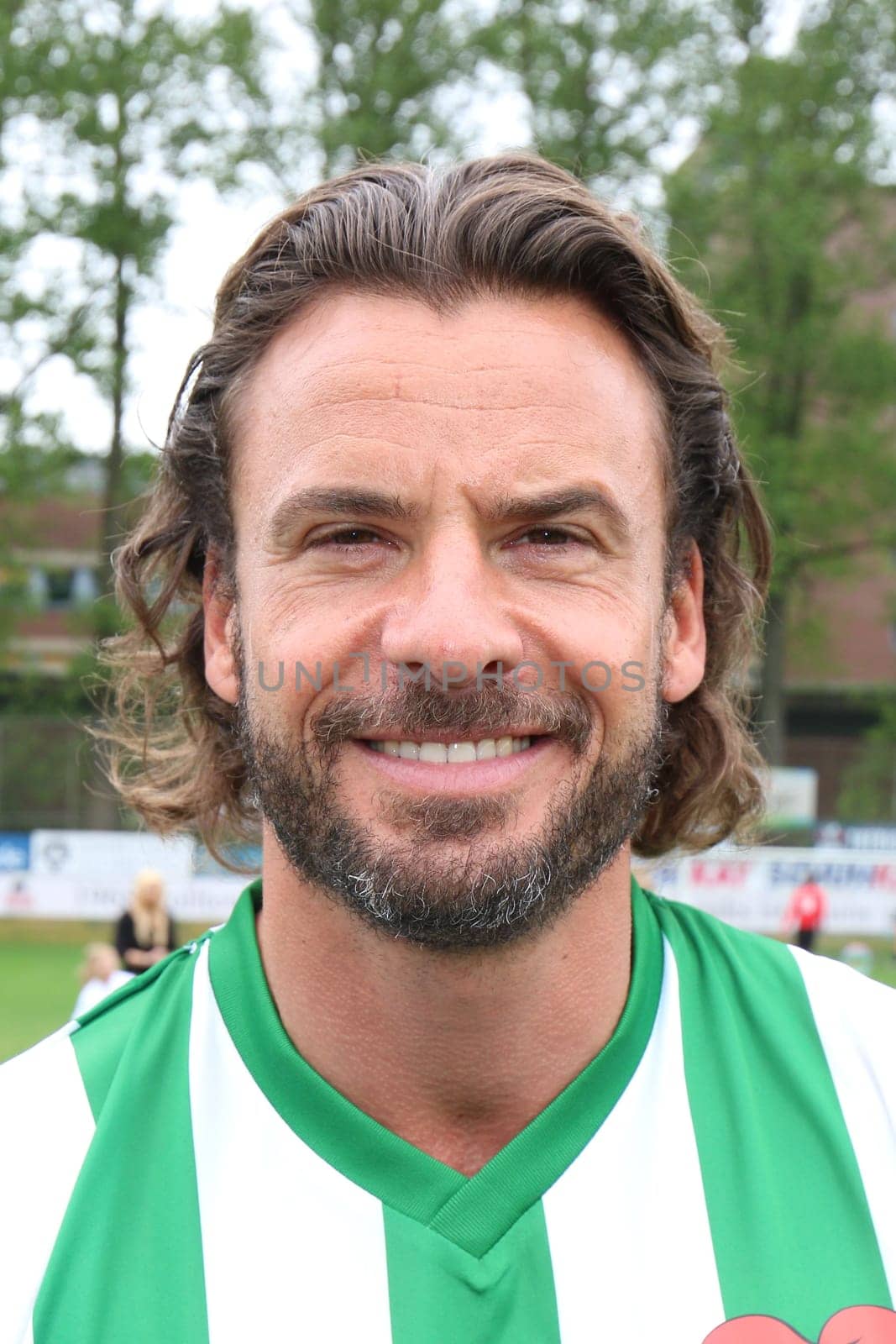 Stephan Luca,The charity football game Kicking with heart at the Stadion Hoheluft,Hamburg,14.06.2015