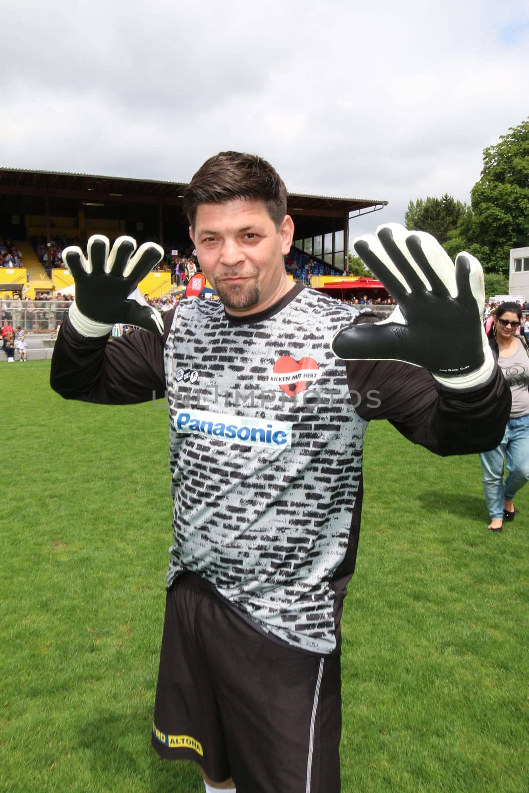 Tim Maelzer ("The Cat""),The Charity Football Game Kicking with Heart at the Stadion Hoheluft,Hamburg,14.06.2015"