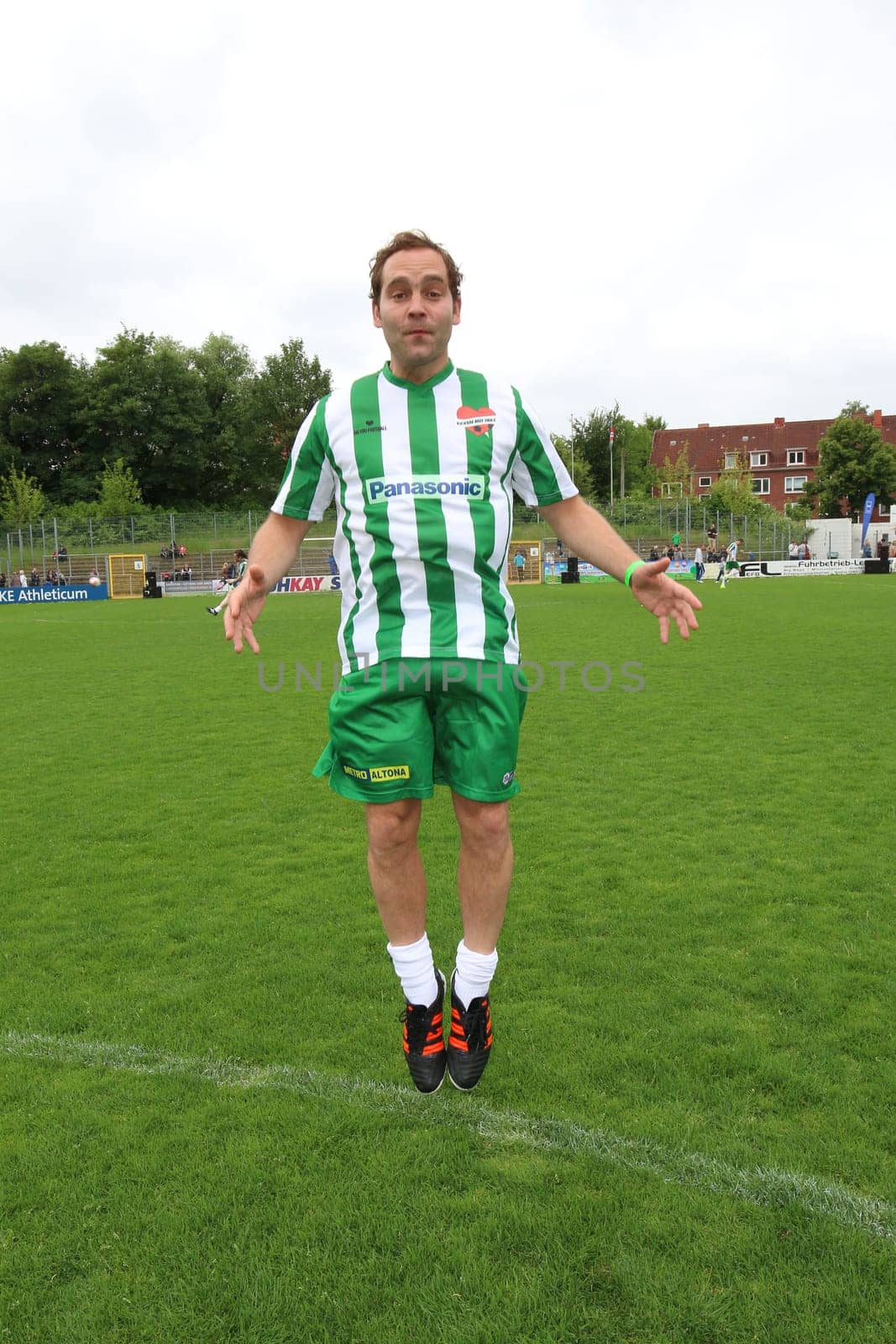 Axel "Aki"" Bosse,The Charity Football Game Kicking with Heart at the Stadion Hoheluft,Hamburg,14.06.2015"