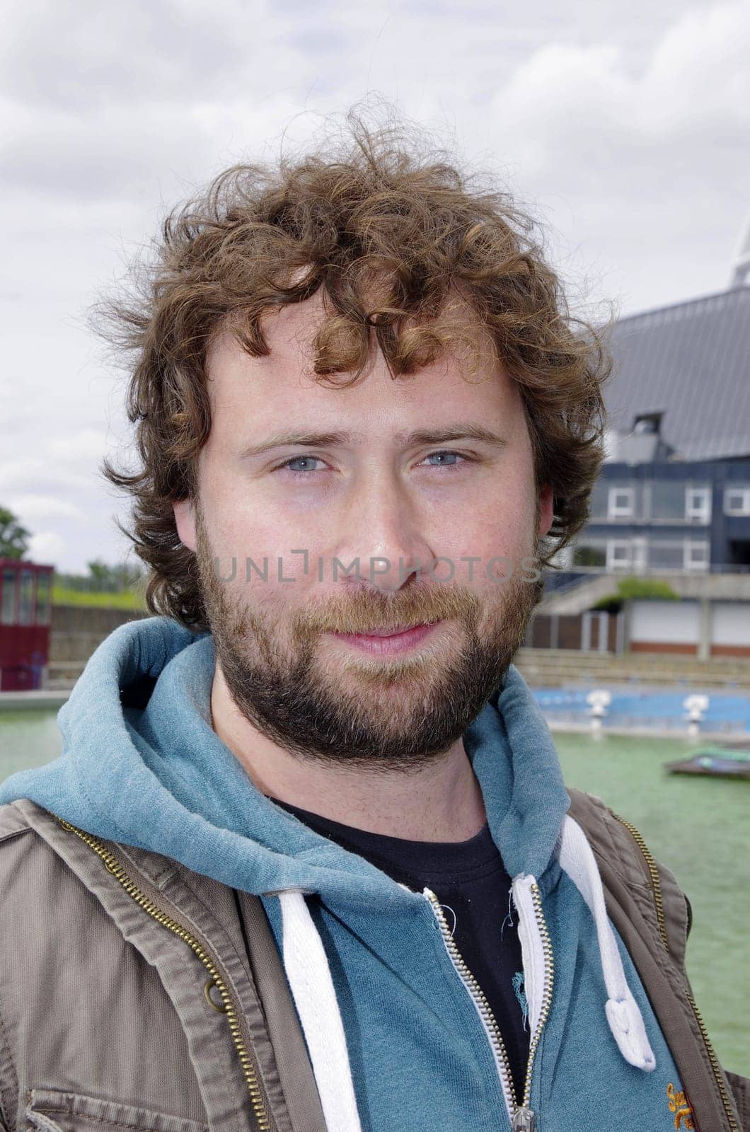 Florian Baxmeyer,director,tatort Shooting start Radio Bremen 16.6.2015 in the stadium bath of the Bremen Weser-Stadion