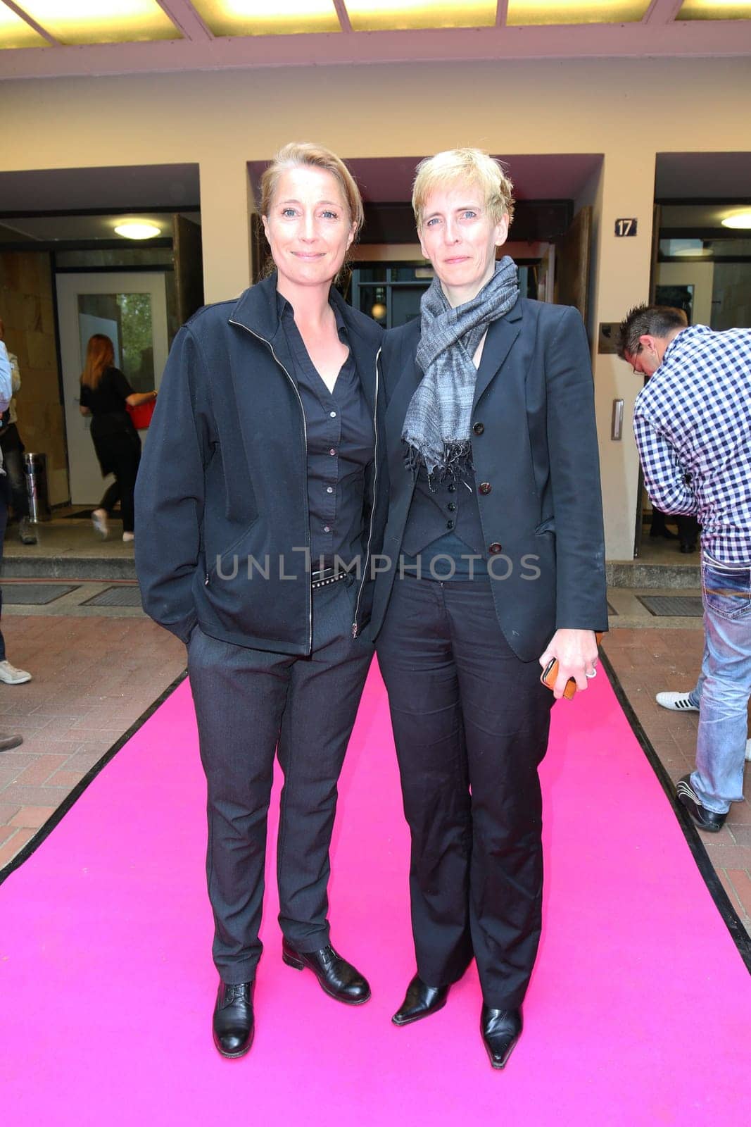 Saskia Fischer and accompaniment,start of the Privat Theater Tage at altonaer Theater,Hamburg,16.06.2015