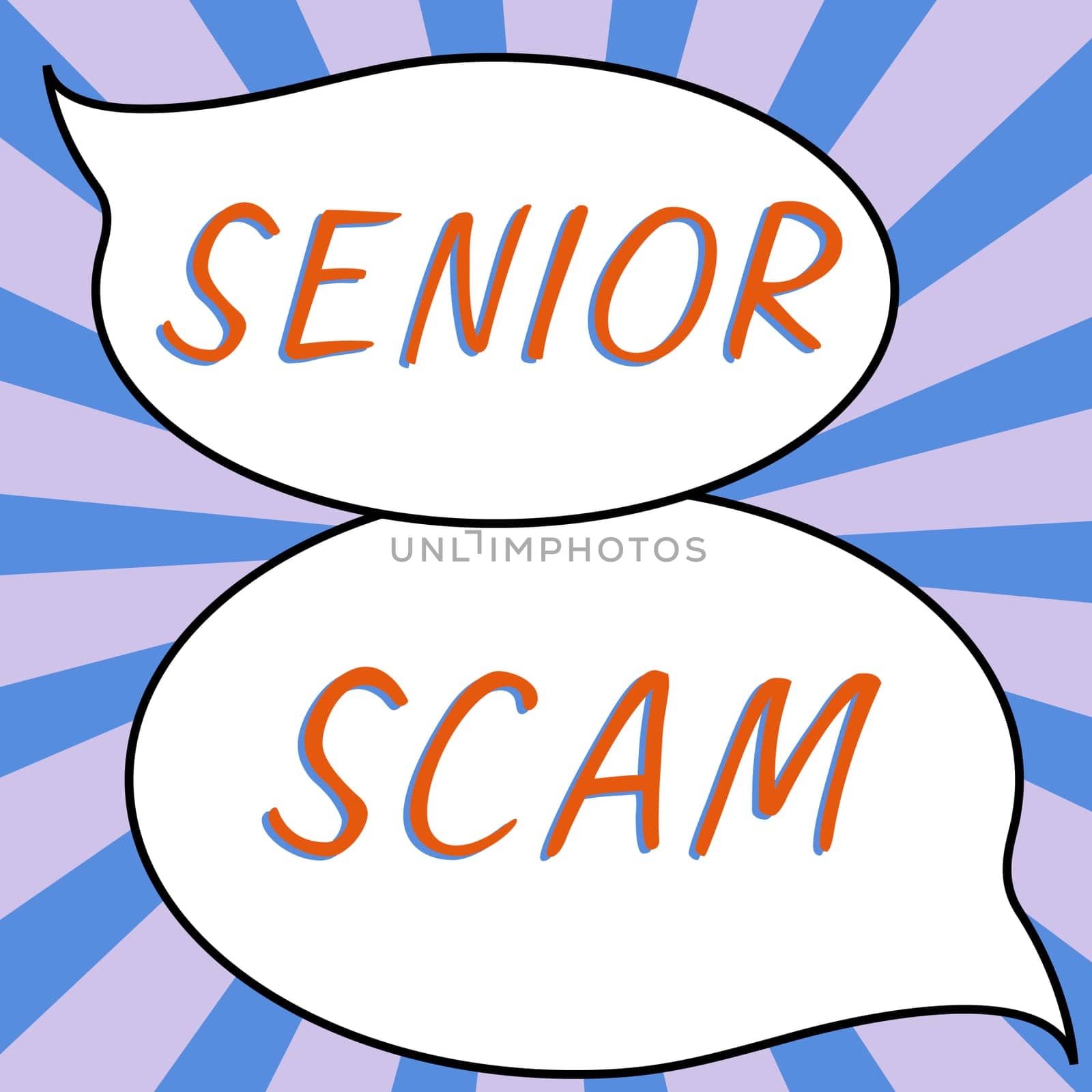Inspiration showing sign Senior Scam, Business overview fraud schemes targeting the lifestyle and savings of the elderly