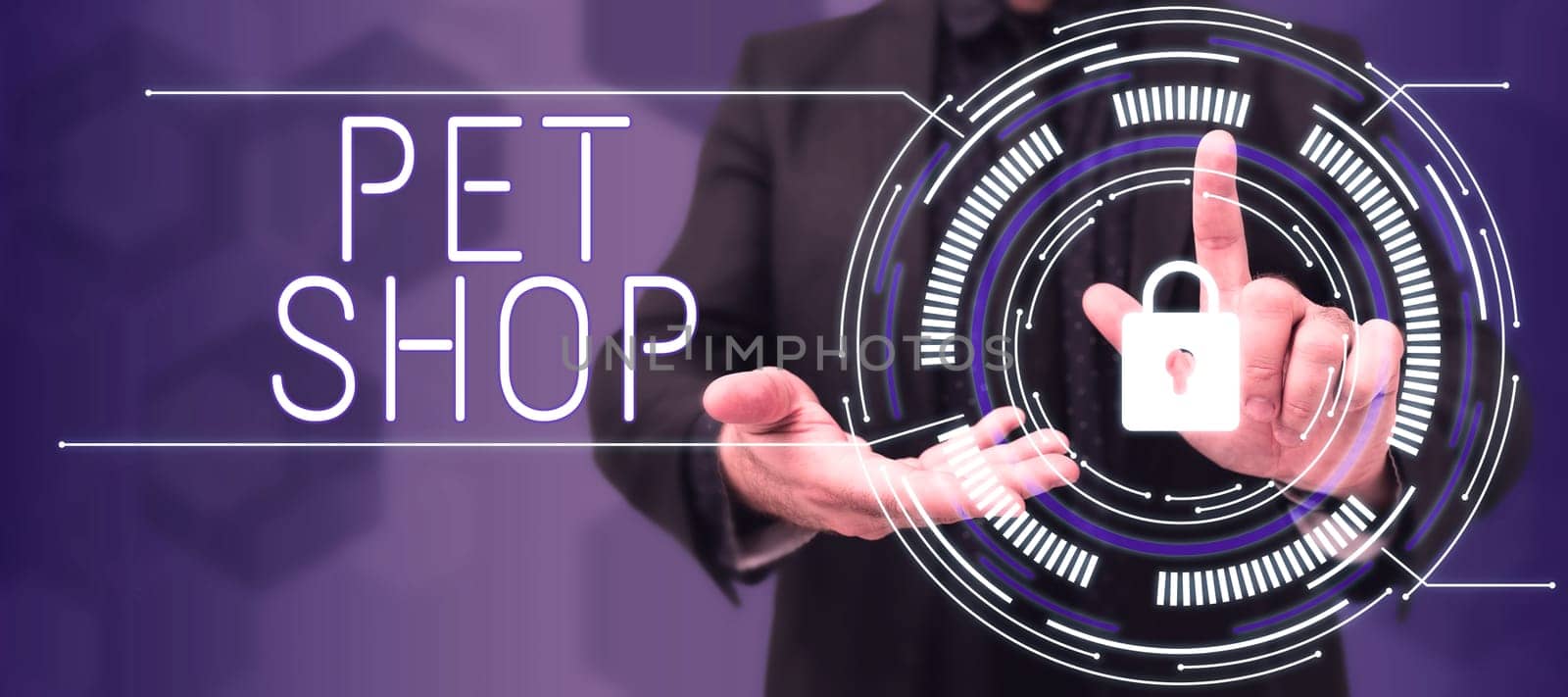 Handwriting text Pet Shop, Business approach Retail business that sells different kinds of animals to the public