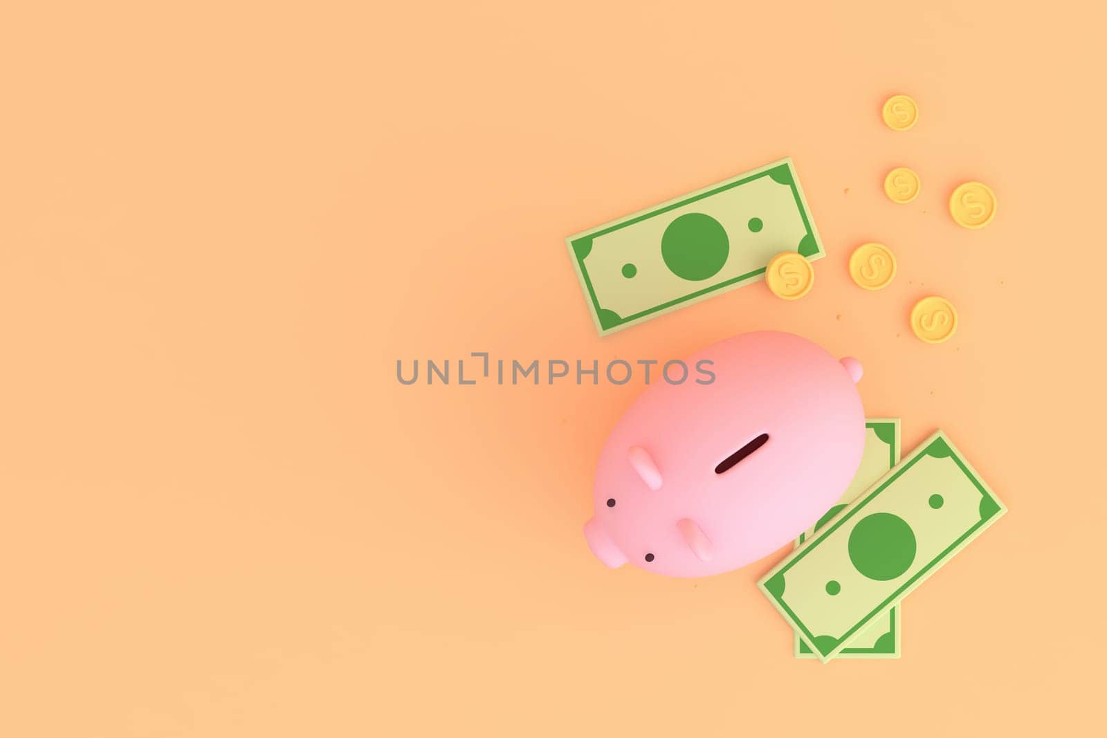 Tax Day Reminder Concept. 3d illustration submit tax by online concept, online tax payment and report. Business income.